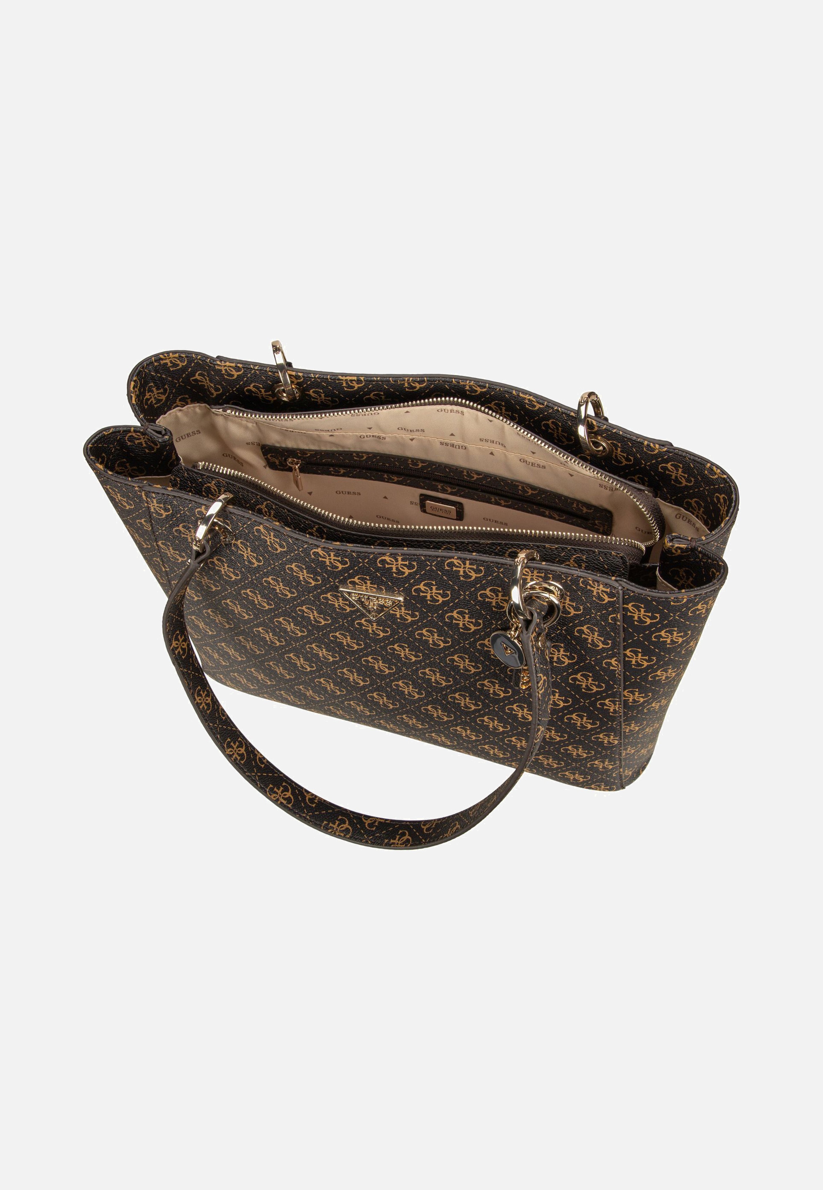 Guess Noelle II TO 72250 Logo Brown Shopper
