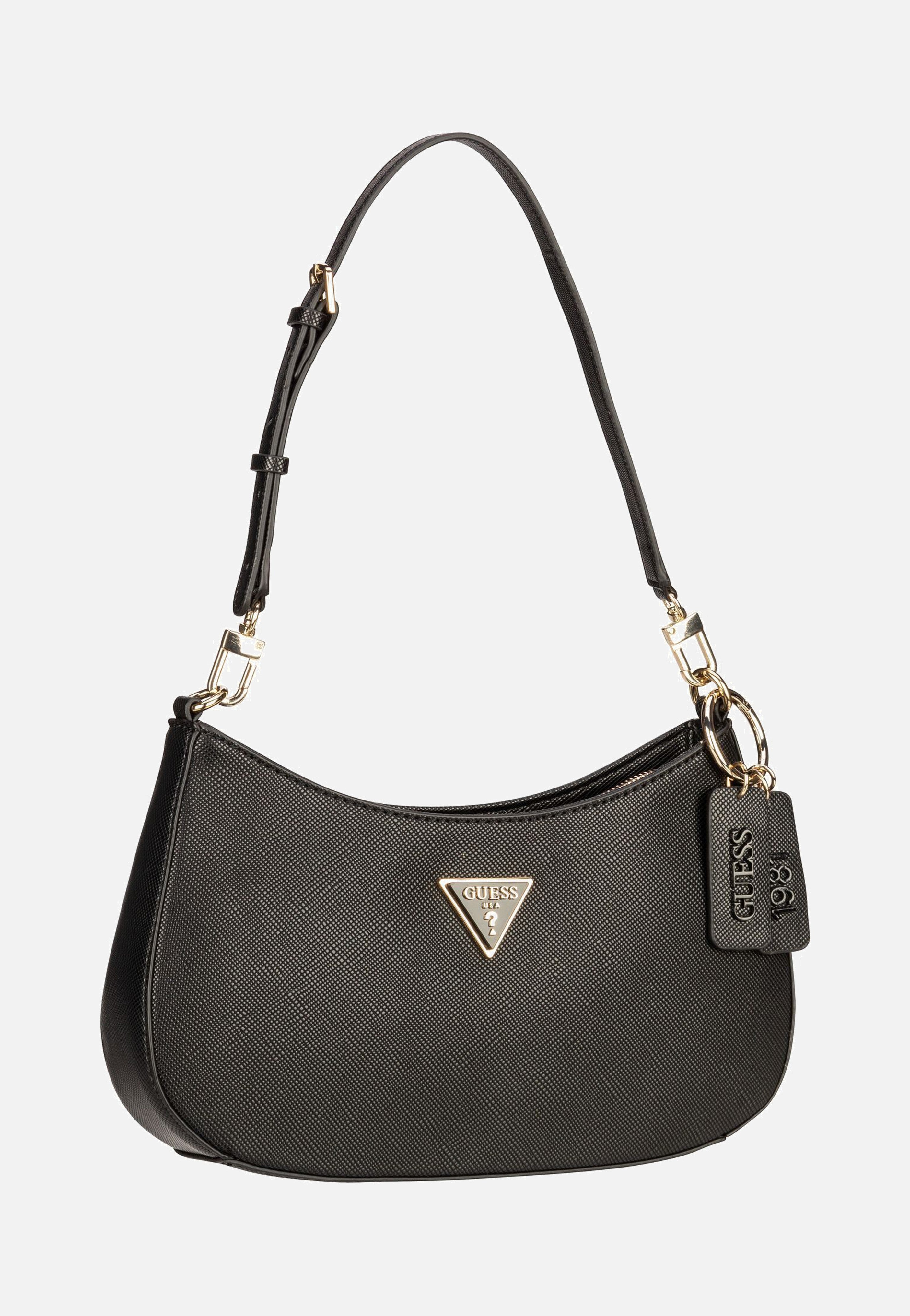 Guess Noelle II Top Zip SHB 72180 Black - Shoulder Bag | Sakoi