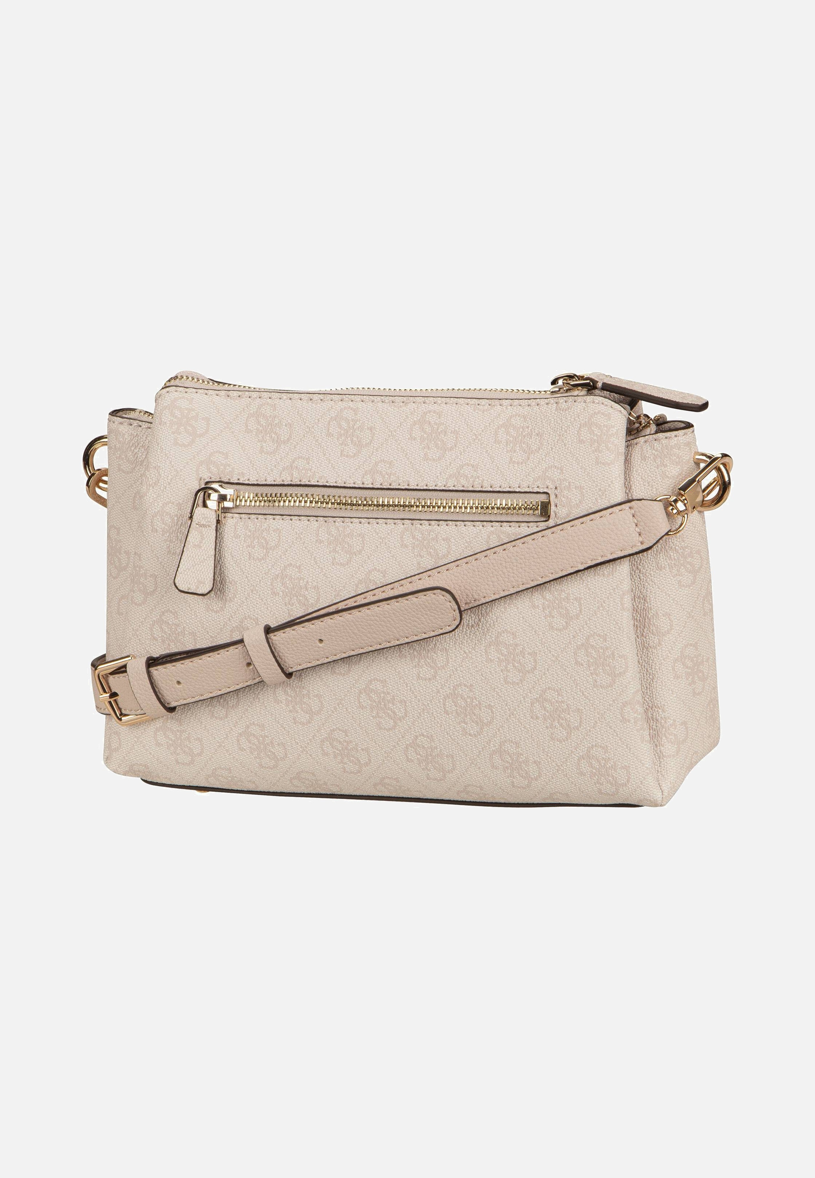 Guess - Noelle II Tri Comp CB 72120 Logo White - Crossbody Bag | Women-Image