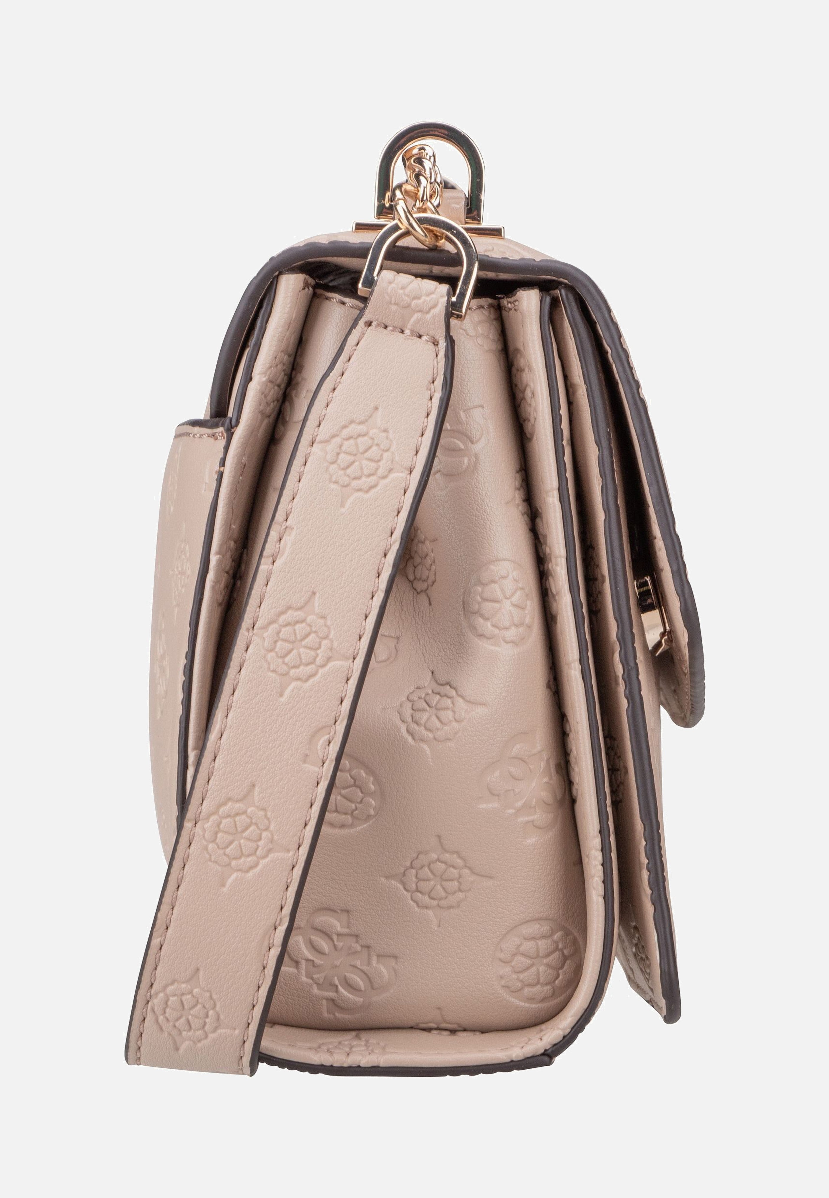 Guess - Phoebe Conv XBody Flap 65210 Logo Simply Taupe - Shoulder Bag | Women-Image