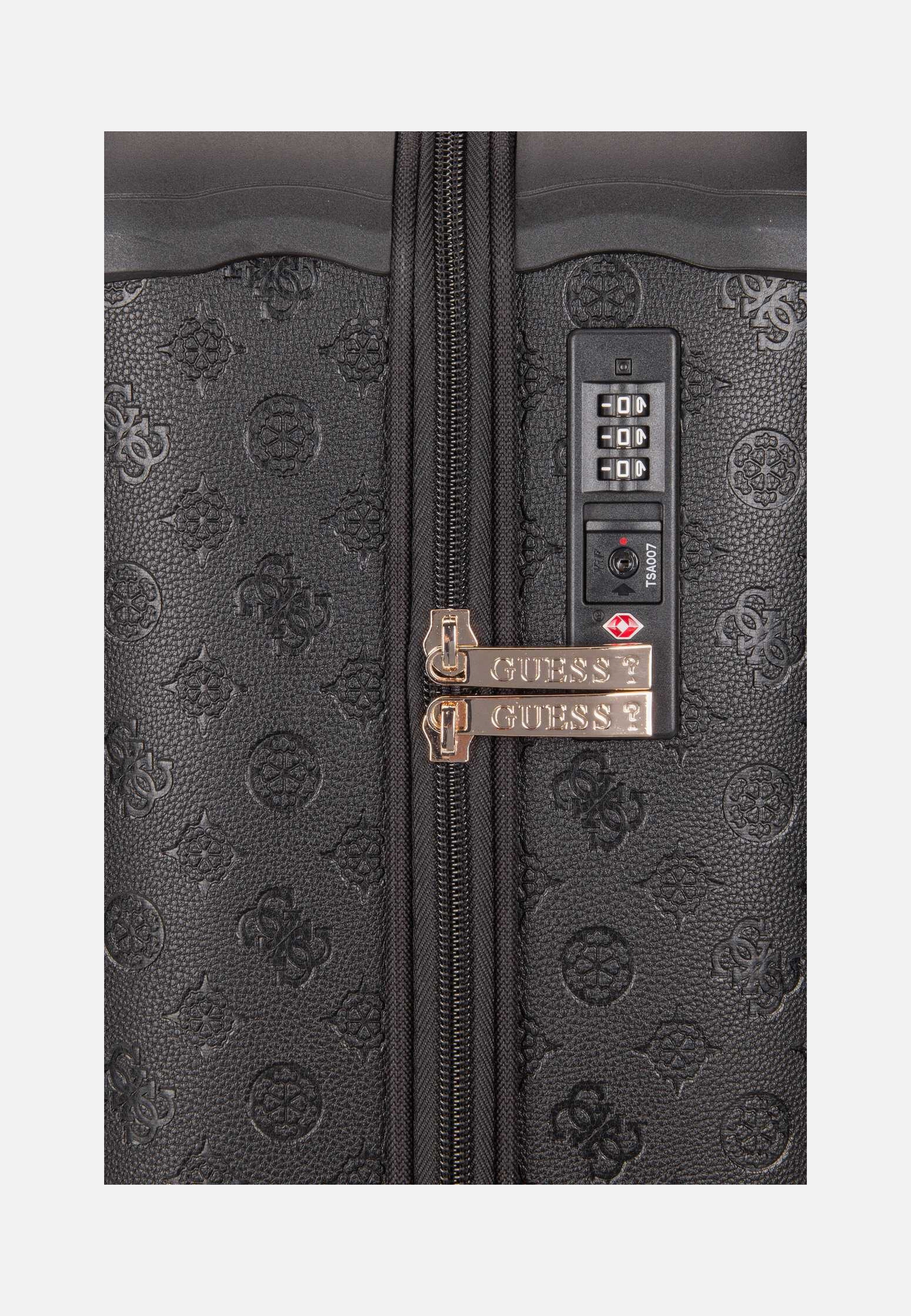Guess Wilder 18 In 8-Wheeler Black Suitcase