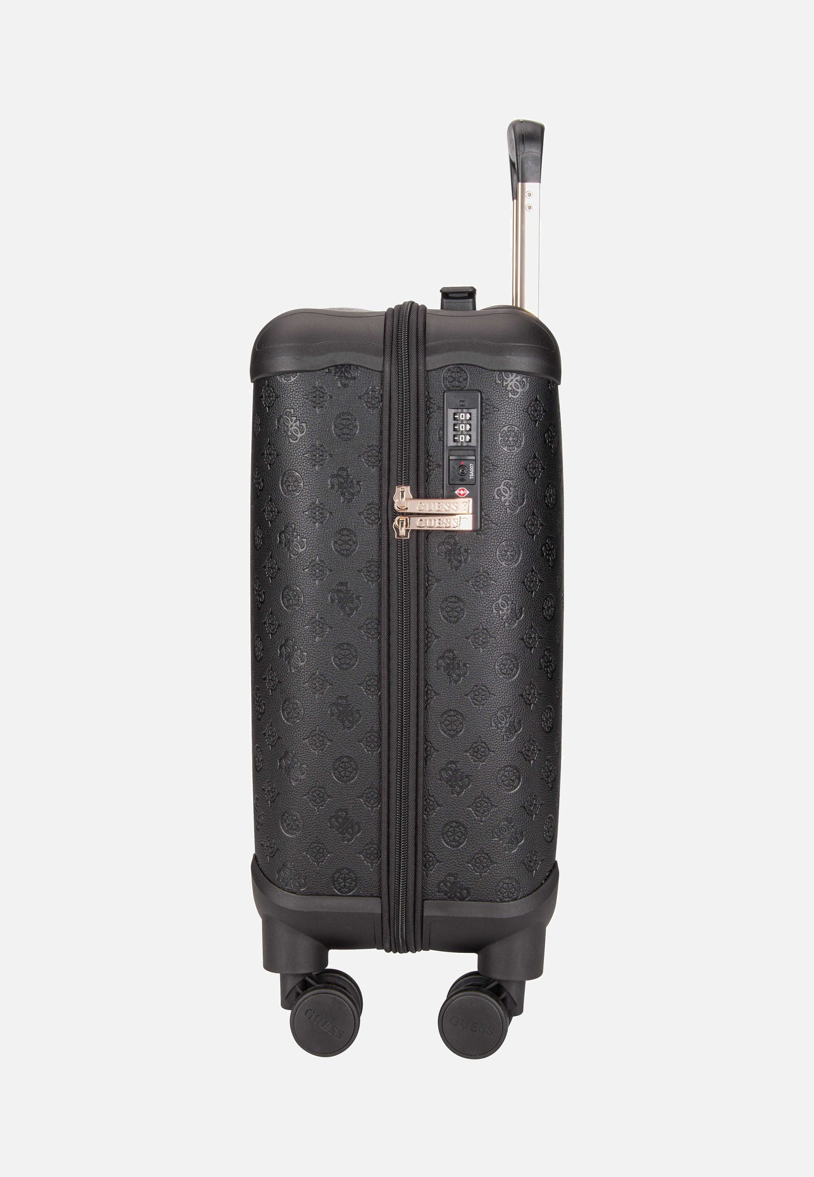 Guess Wilder 18 In 8-Wheeler Black Suitcase