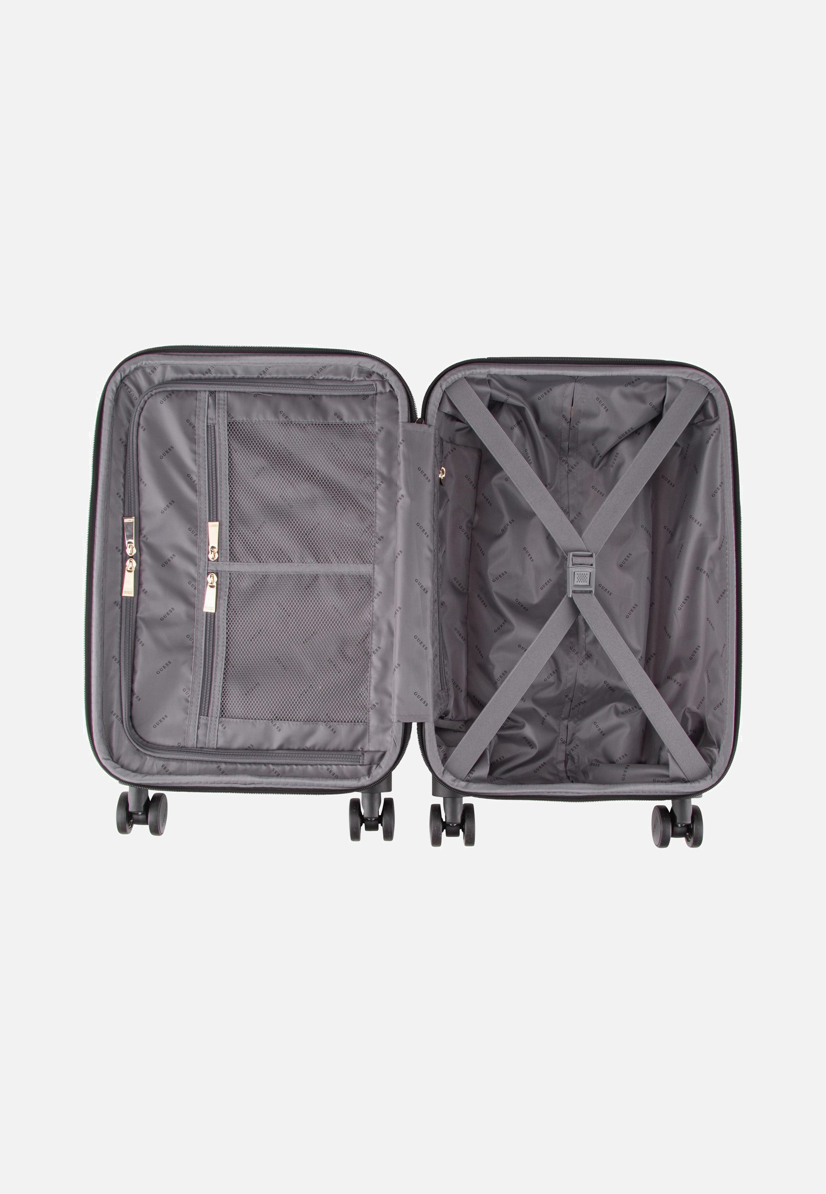 Guess Wilder 18 In 8-Wheeler Black Suitcase