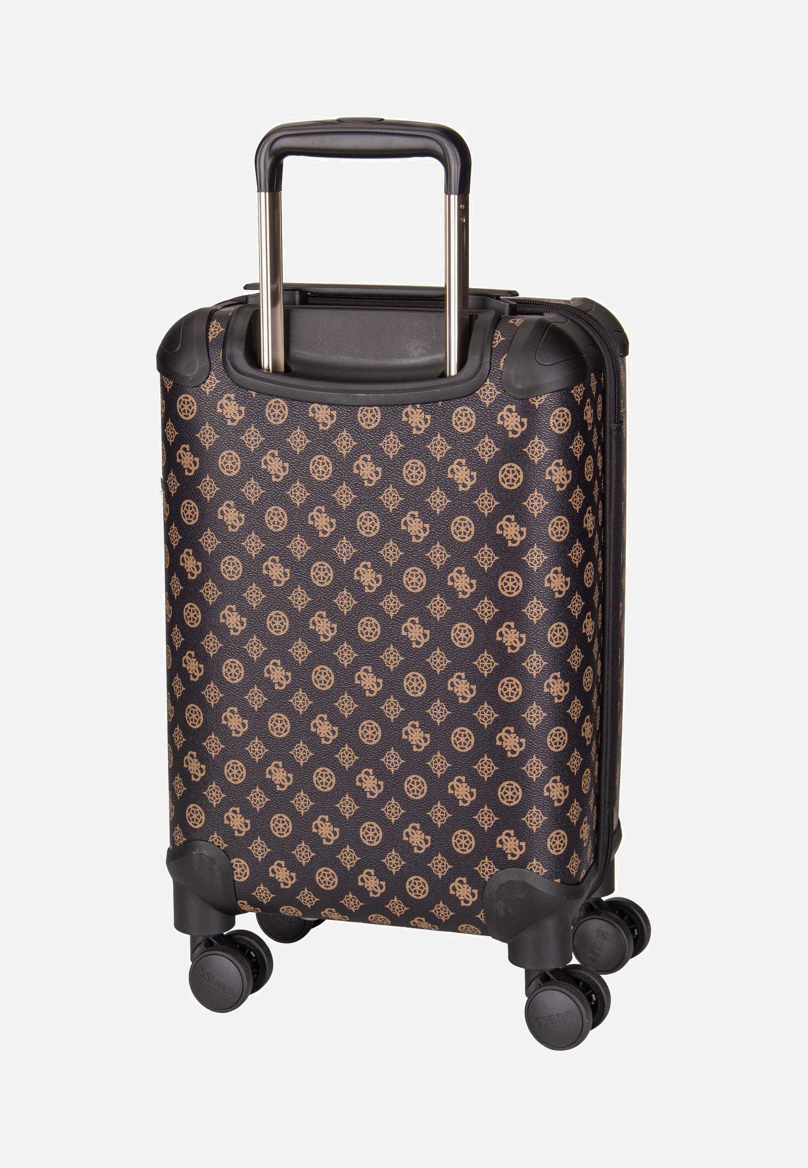 Guess - Wilder 18 in 8-Wheeler Logo Brown - Suitcase | Neutral-Image