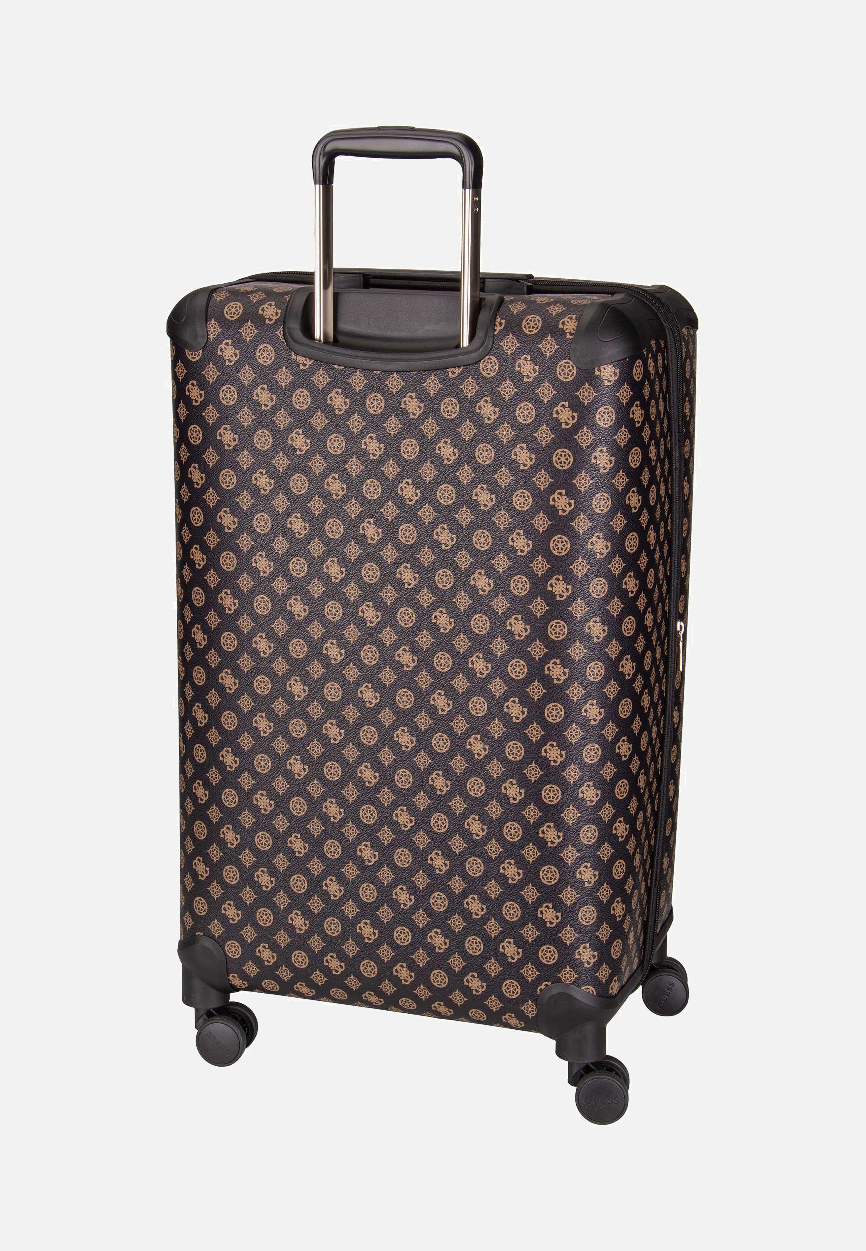 Guess - Wilder 28 in 8-Wheeler Logo Brown - Suitcase | Women-Image