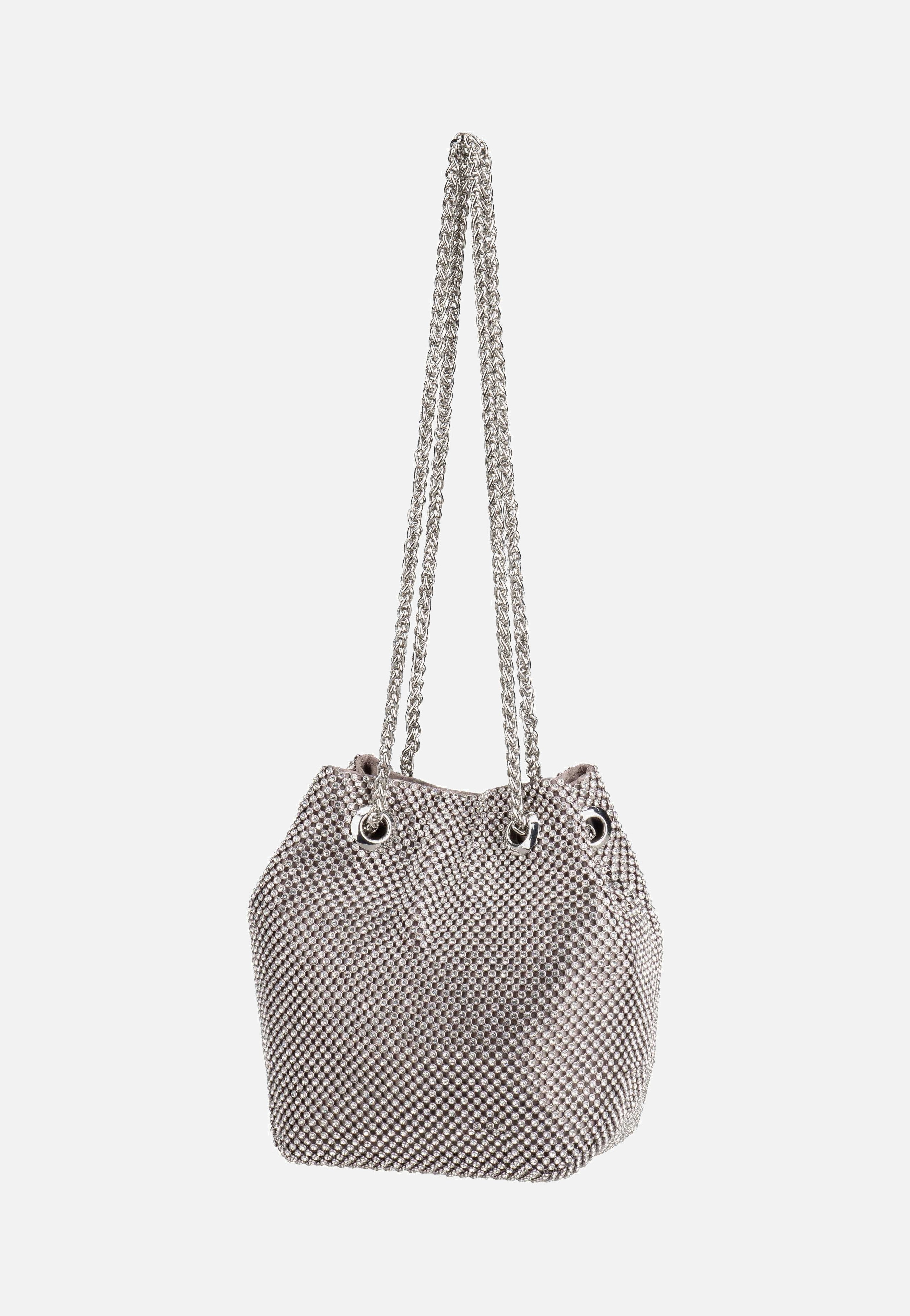 Guess - Zalina Pouch 50750 Silver - Evening Bag | Women-Image