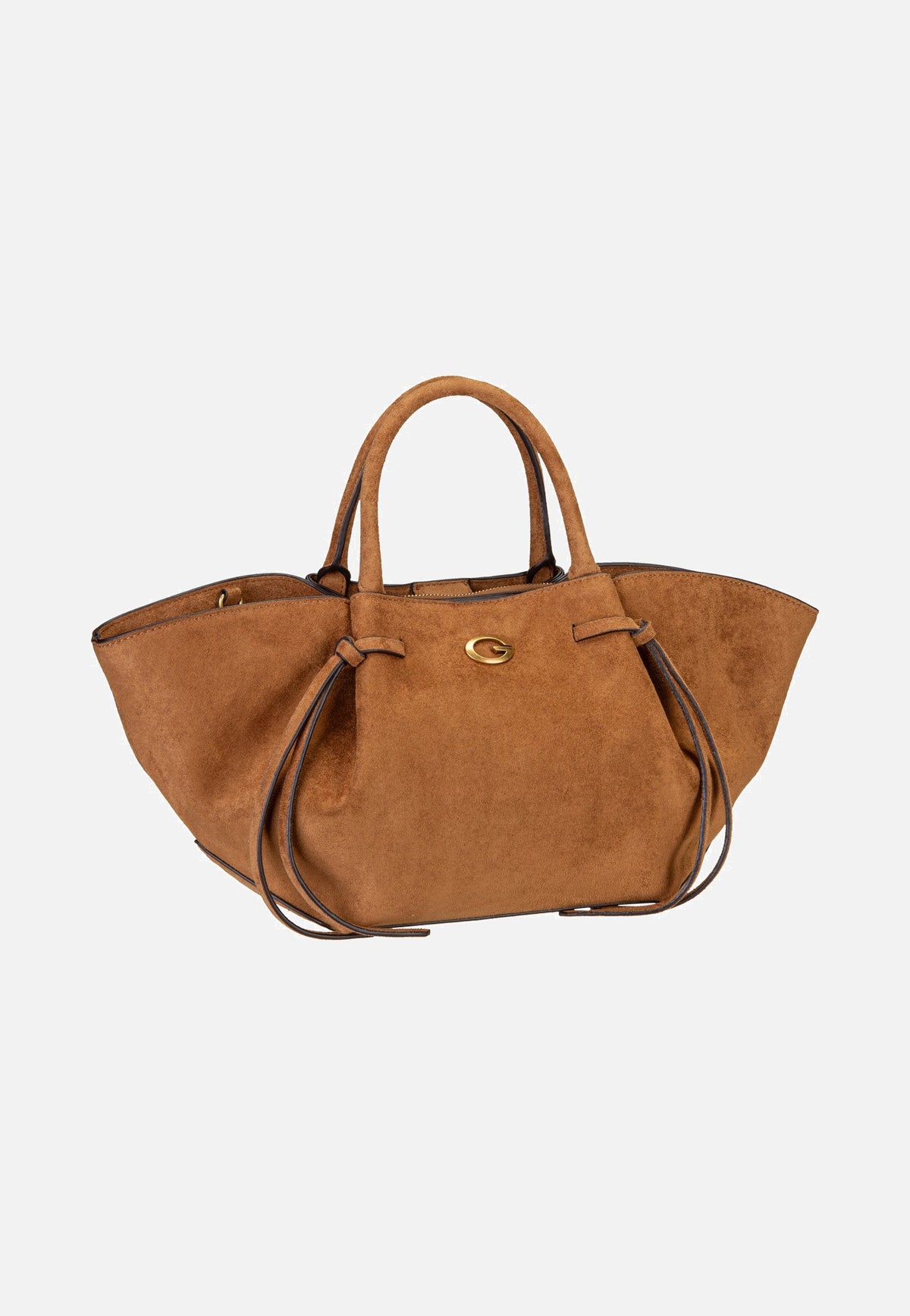 Guess Allegra Girlfriend Suede 37060 Cognac Cartera
