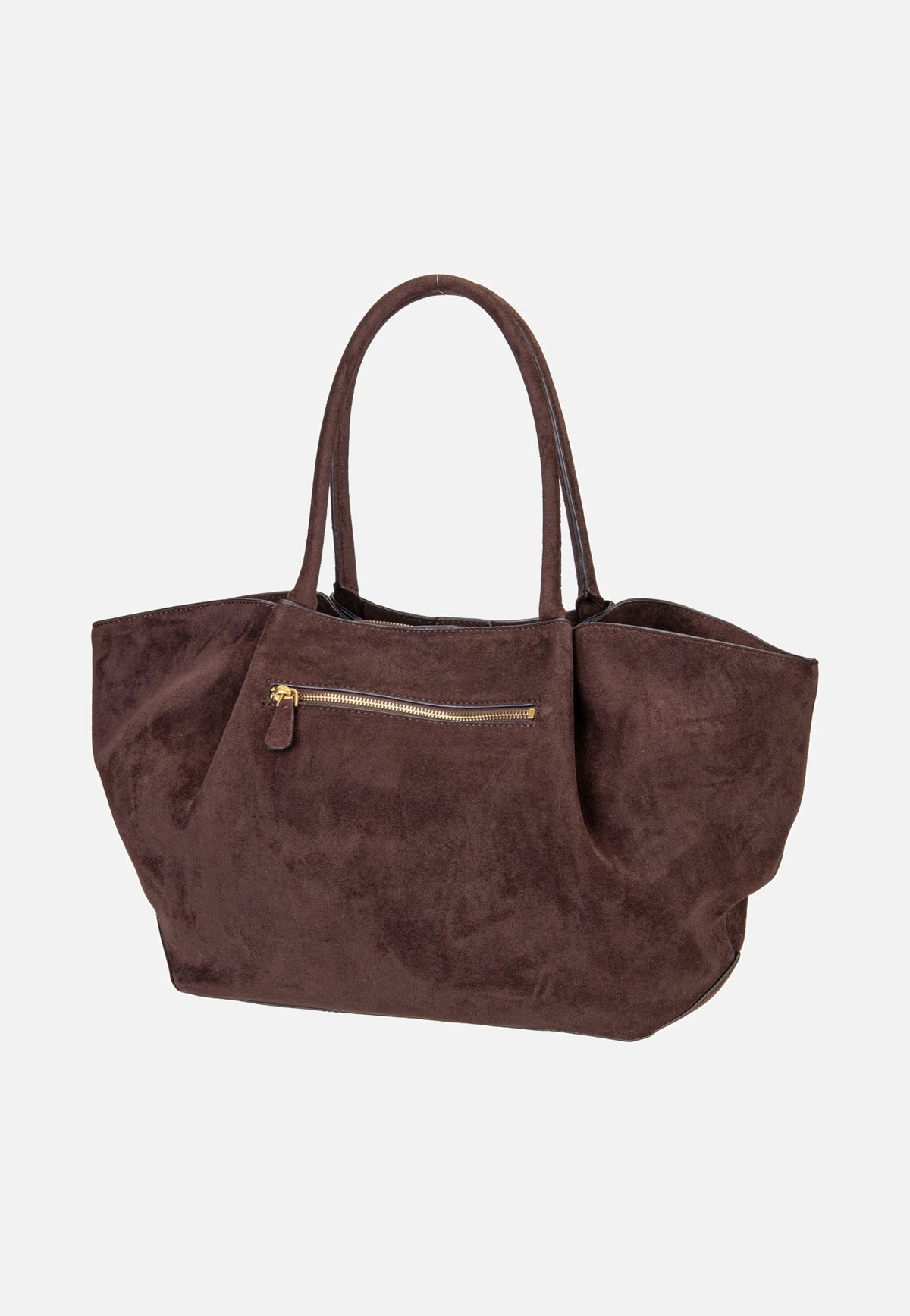 Guess Allegra Girlfriend Suede 37230 Espresso Bolsa de mano