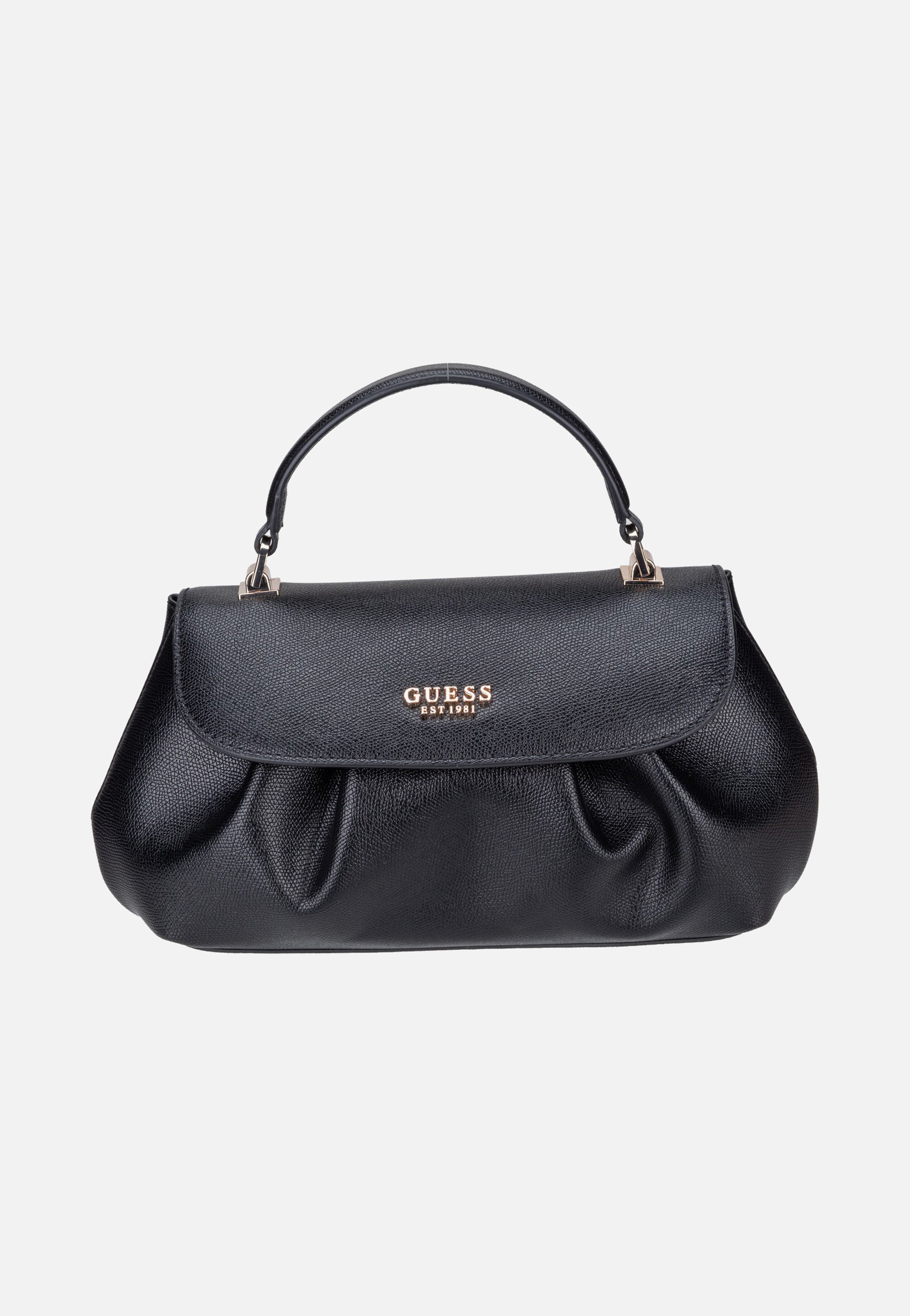 Guess Amorette Top Handle Flap 98190 Black Handle Bag