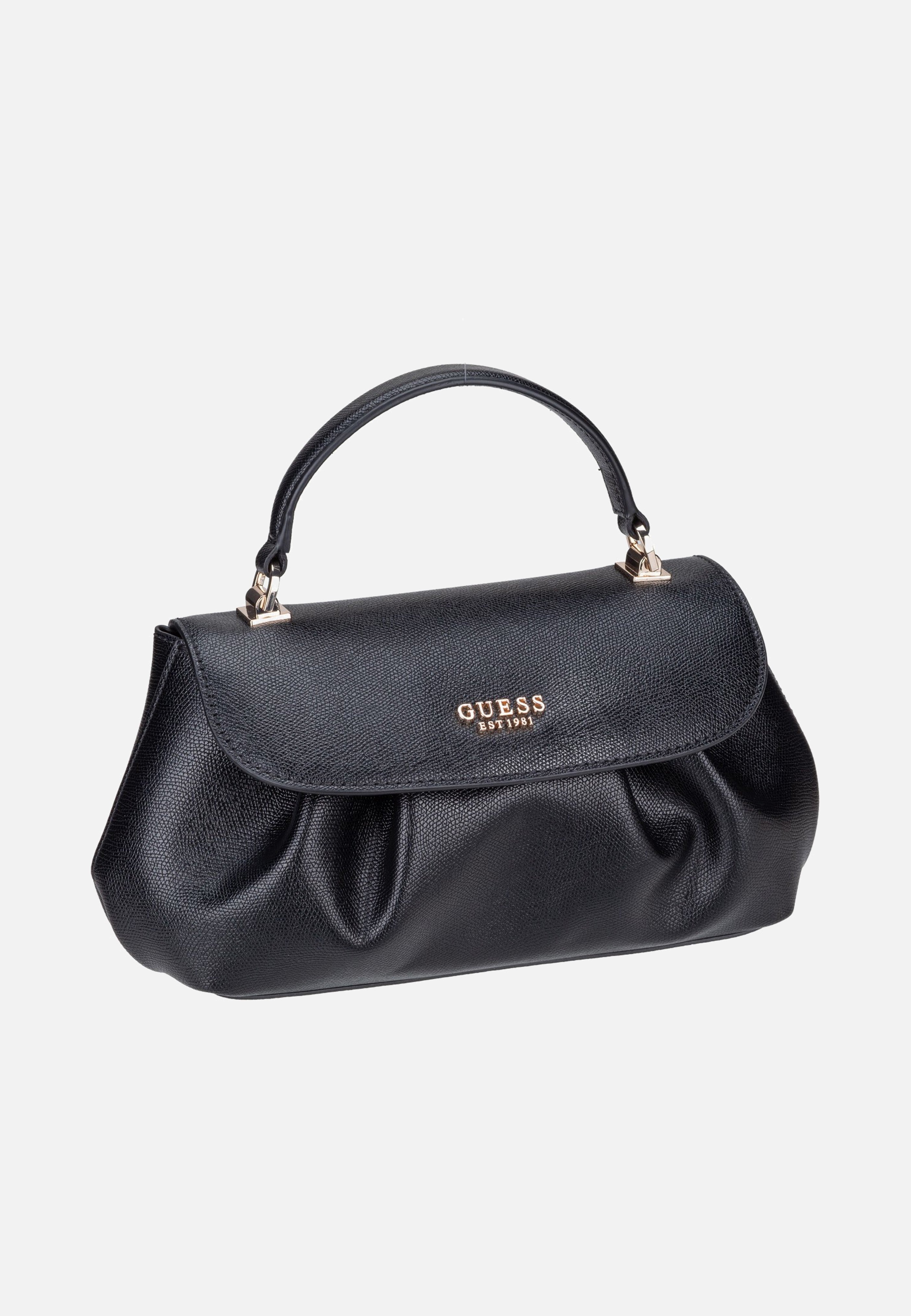 Guess Amorette Top Handle Flap 98190 Black Handle Bag