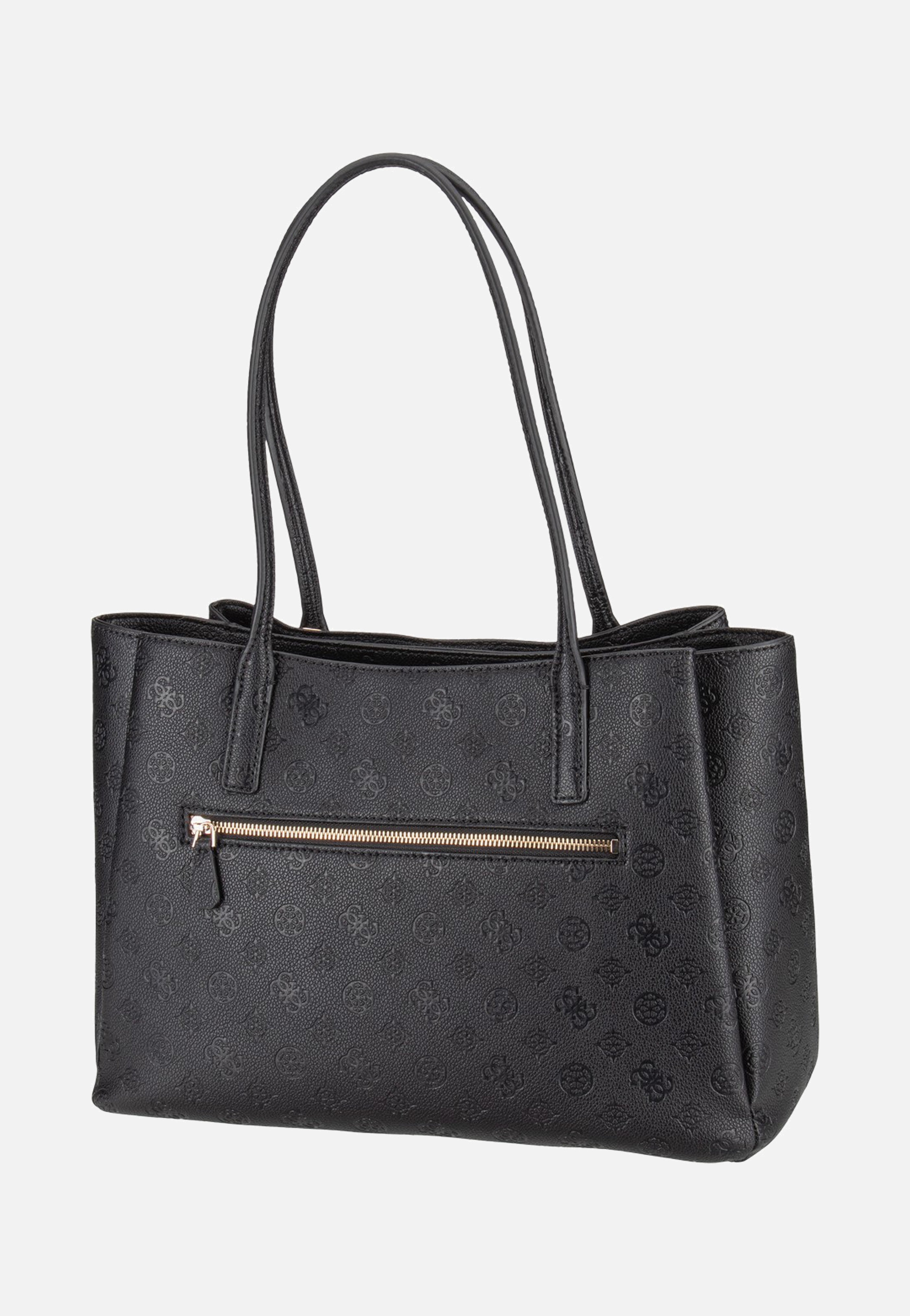 Guess - Anise Multi Comp Tote Black Logo - Shopper | Women-Image