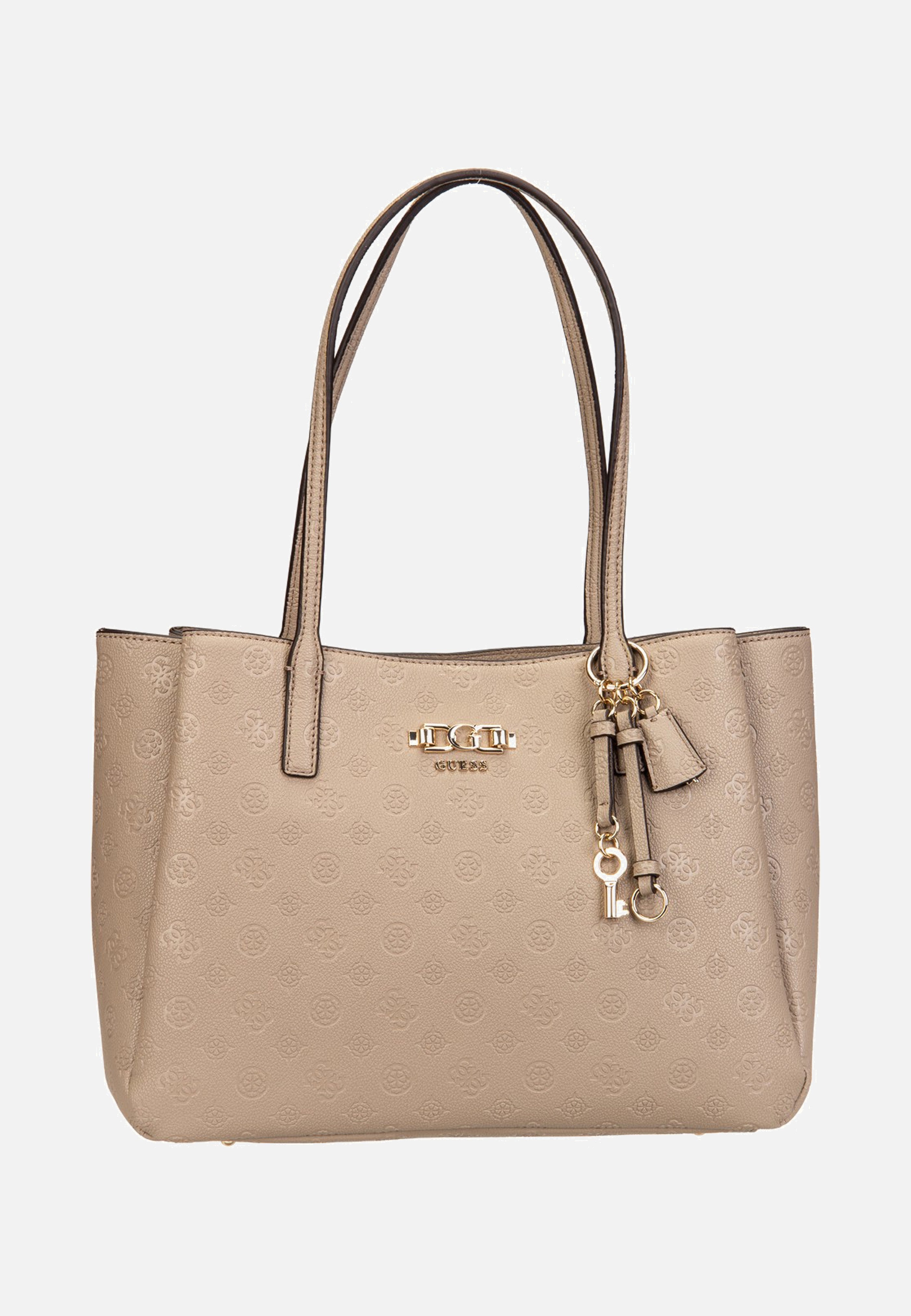 Guess Anise Multi Comp Tote Dark Oak Shopper