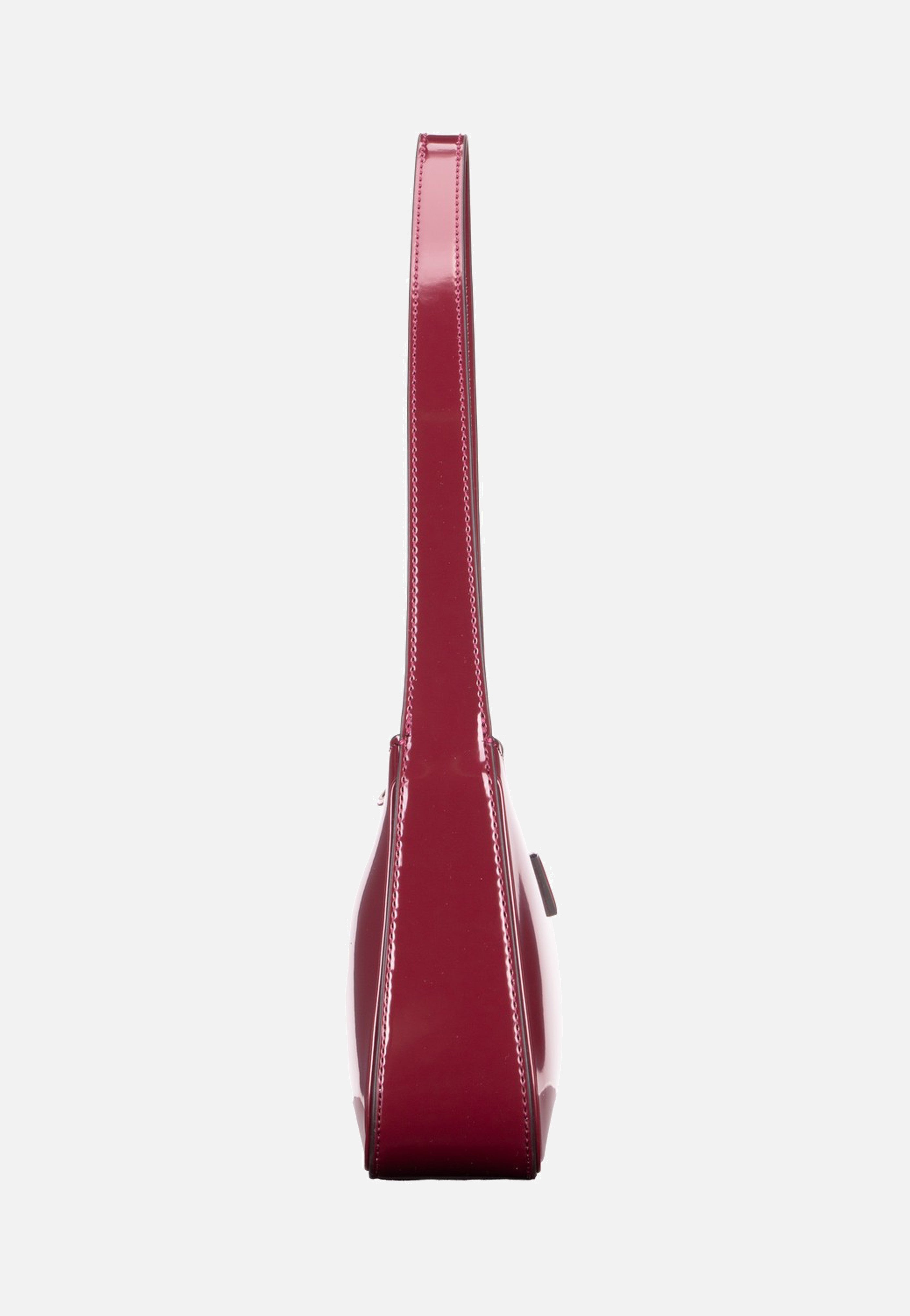 Guess Arnela Top Zip SHB Burgundy Evening Bag