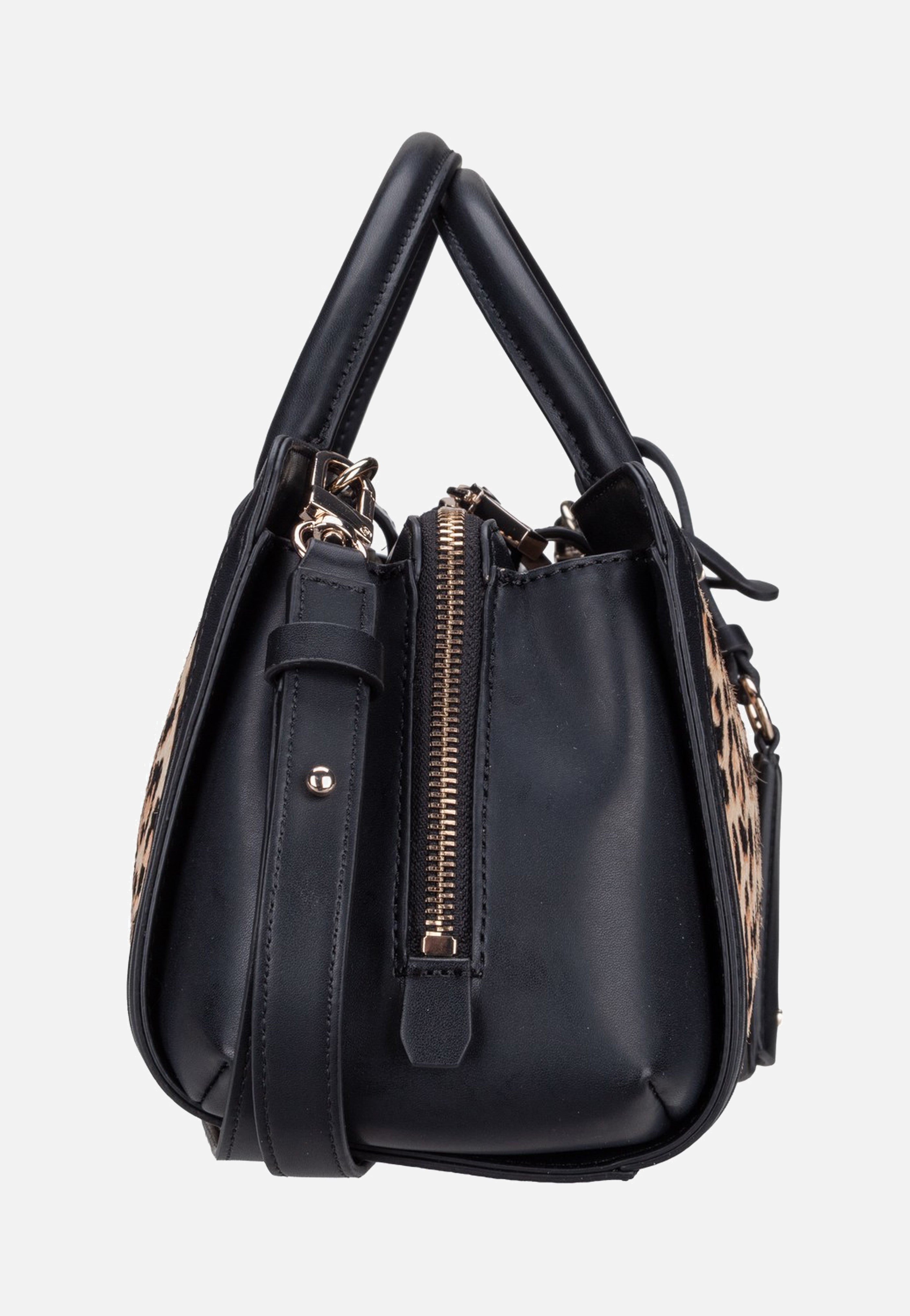 Guess Audrey Small Girlfriend 34060 Leopard Handle Bag
