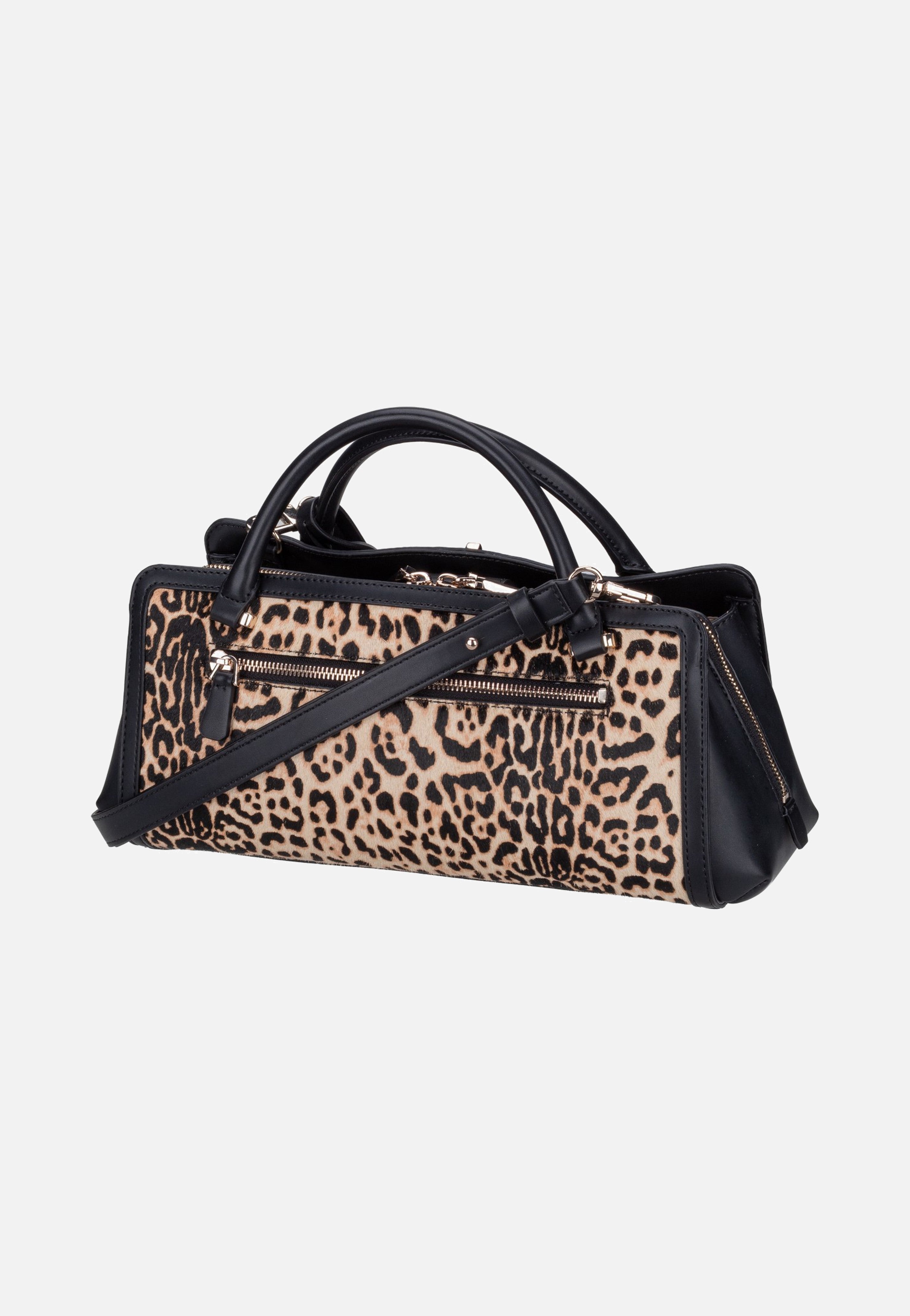 Guess Audrey Small Girlfriend 34060 Leopard Handle Bag