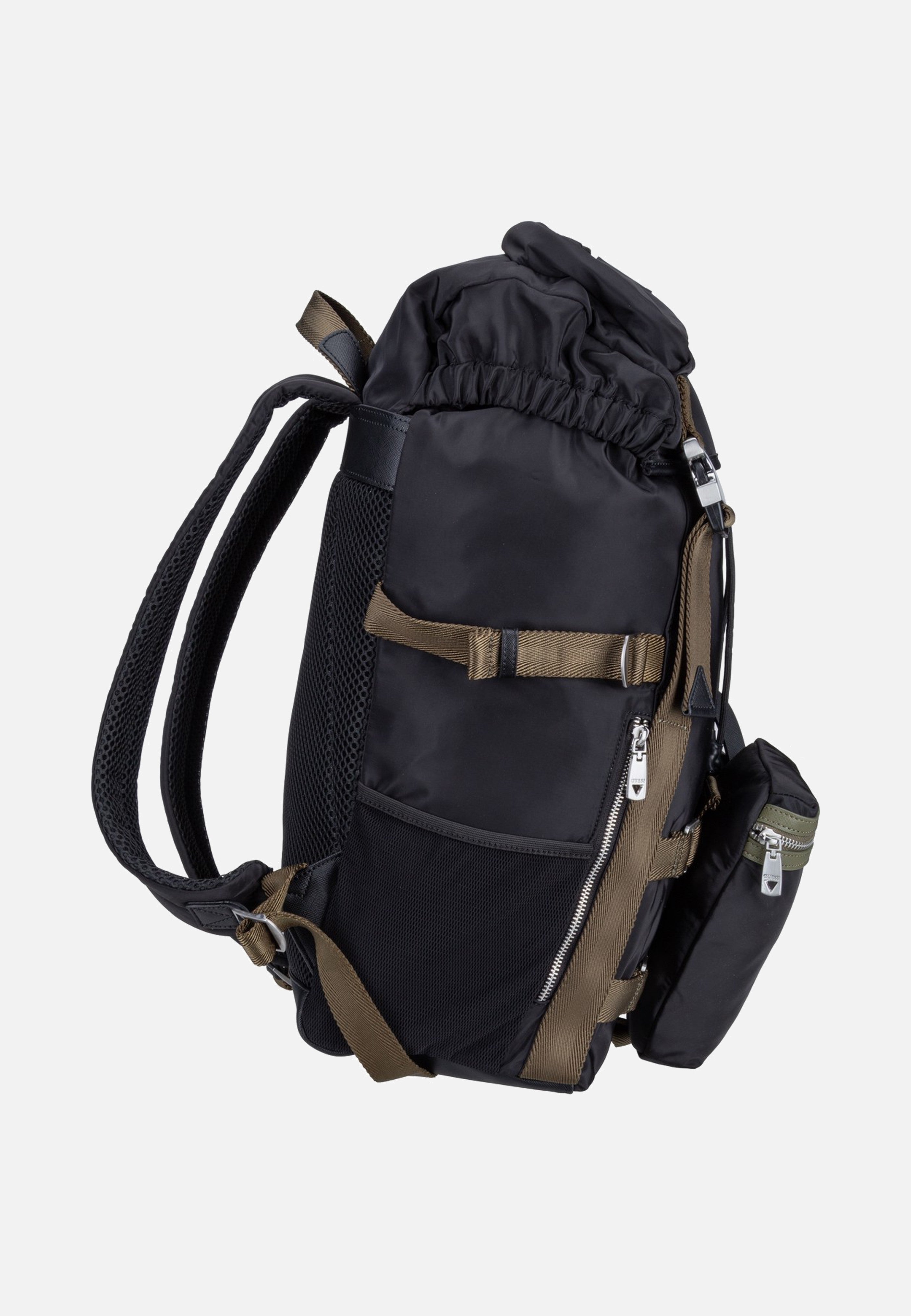Guess Berlin Multipocket Black Backpack