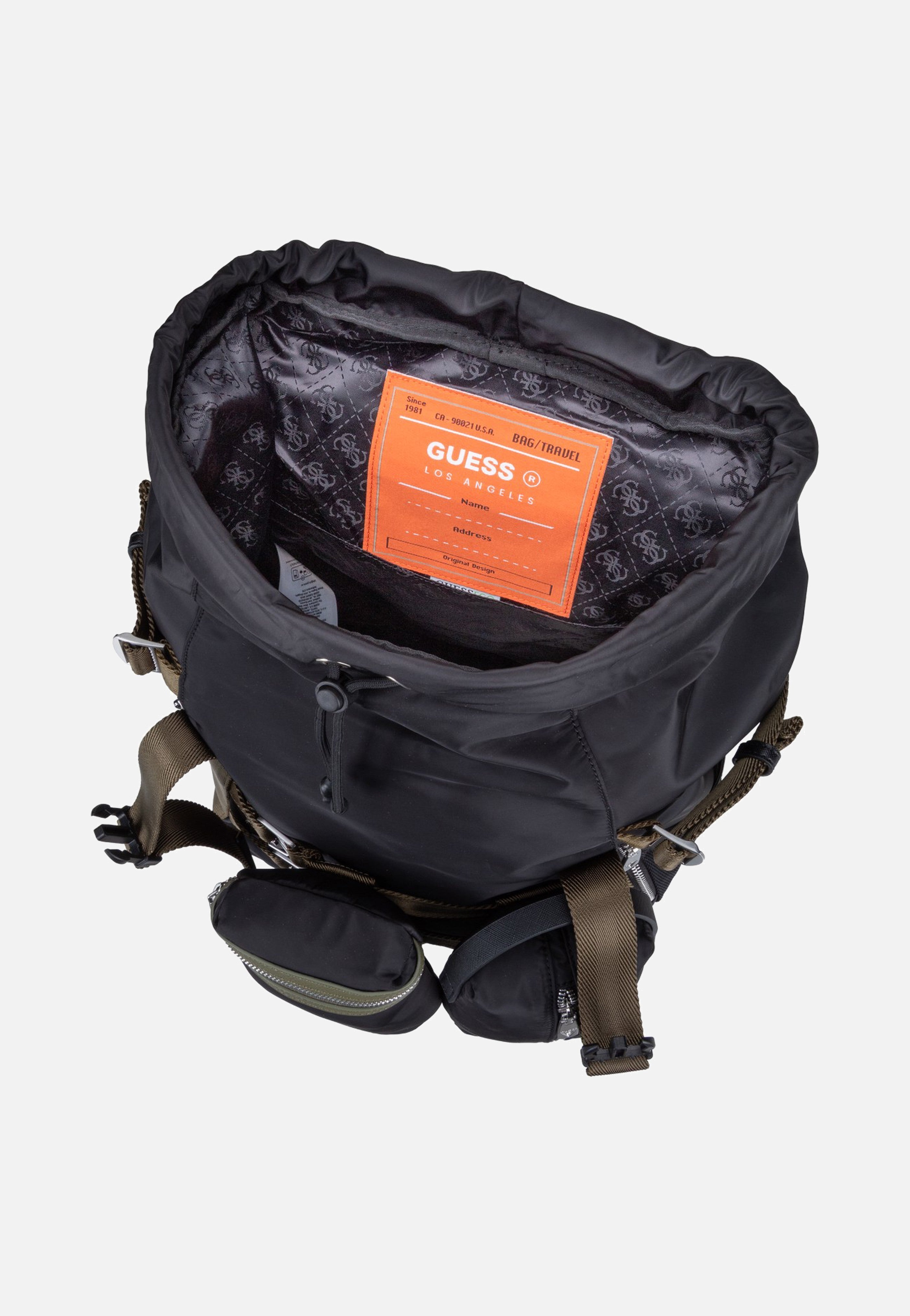 Guess Berlin Multipocket Black Backpack