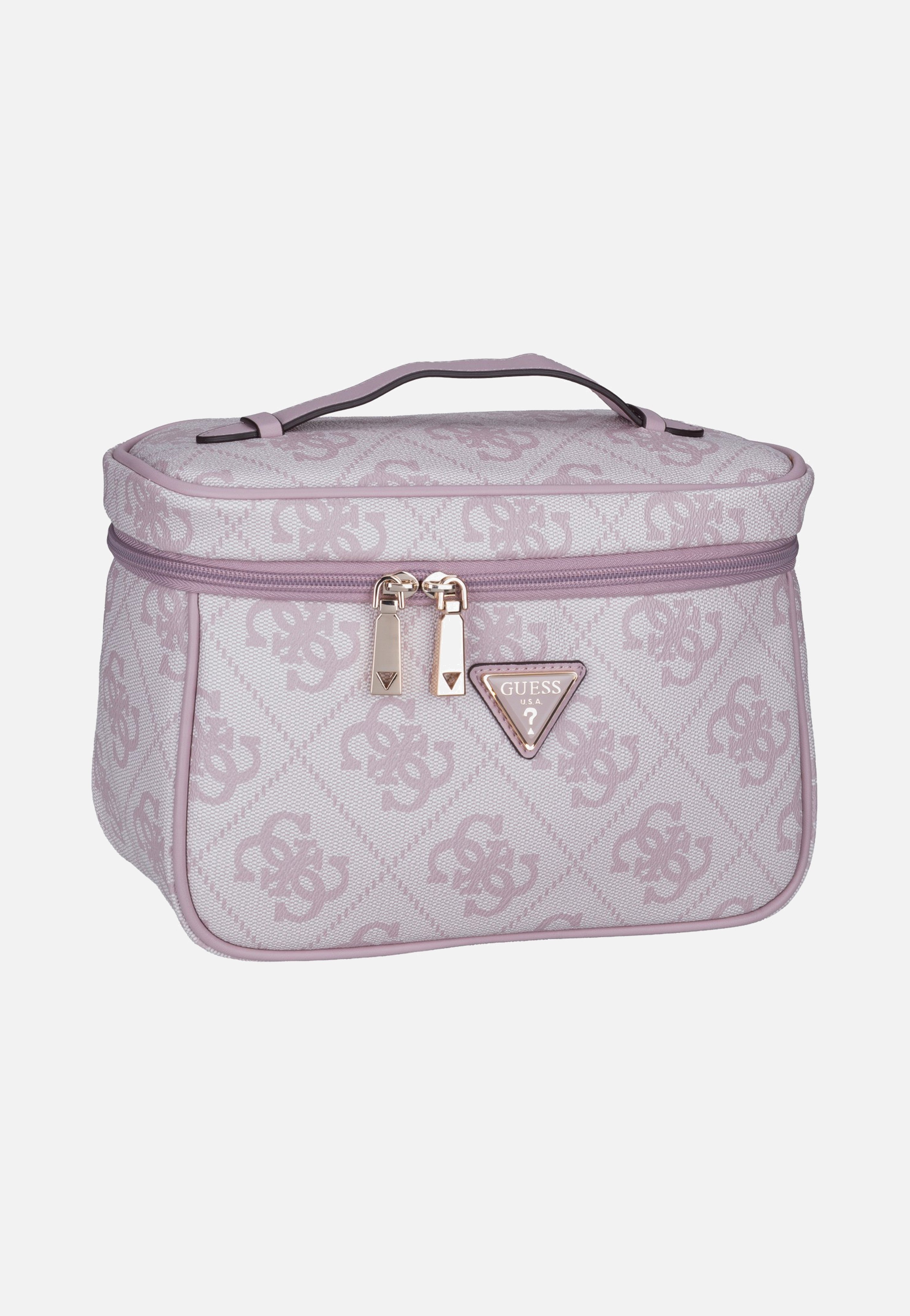 Guess Berta Train 88039 Orchid Logo Toiletry Bag