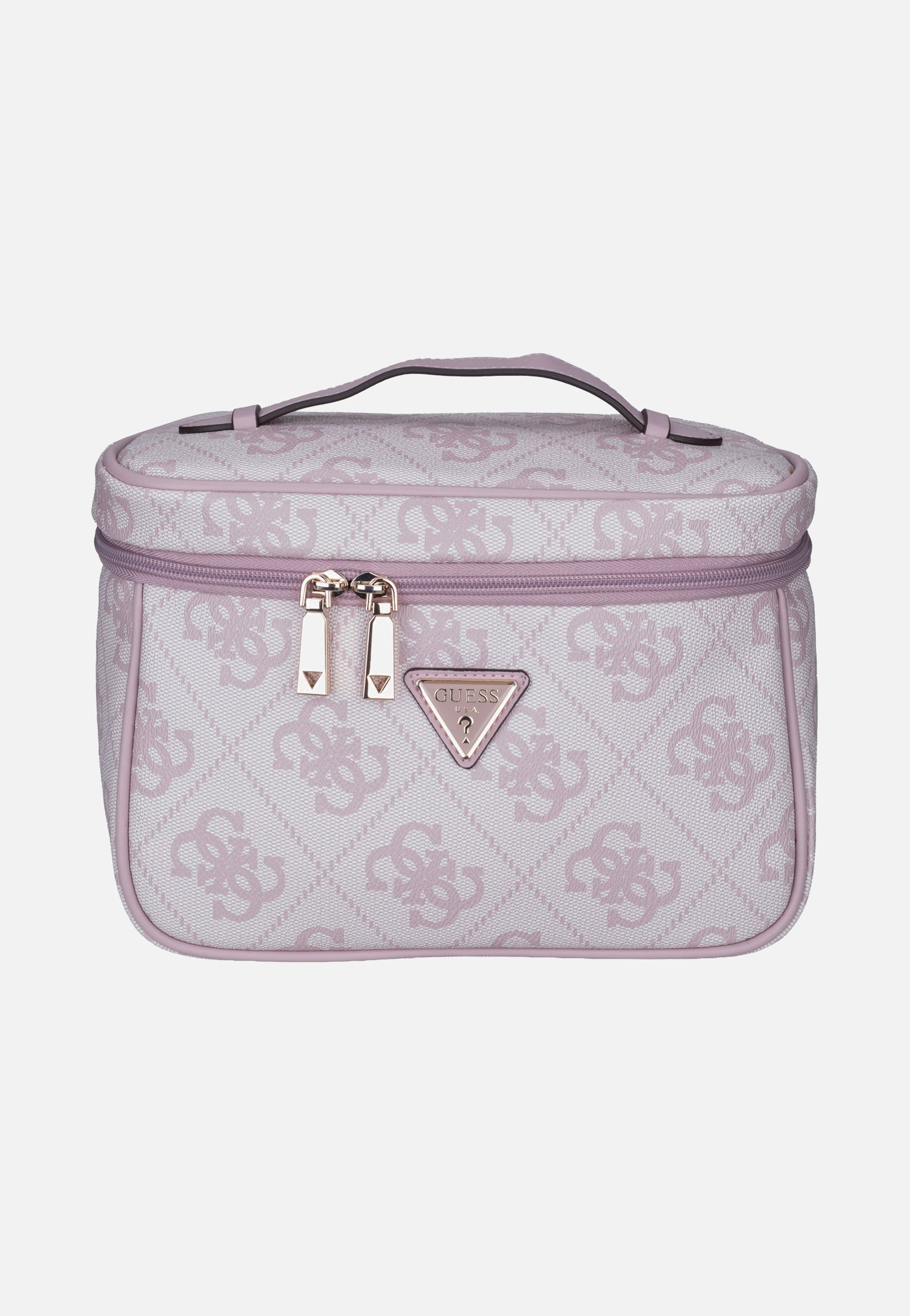 Guess Berta Train 88039 Orchid Logo Toiletry Bag