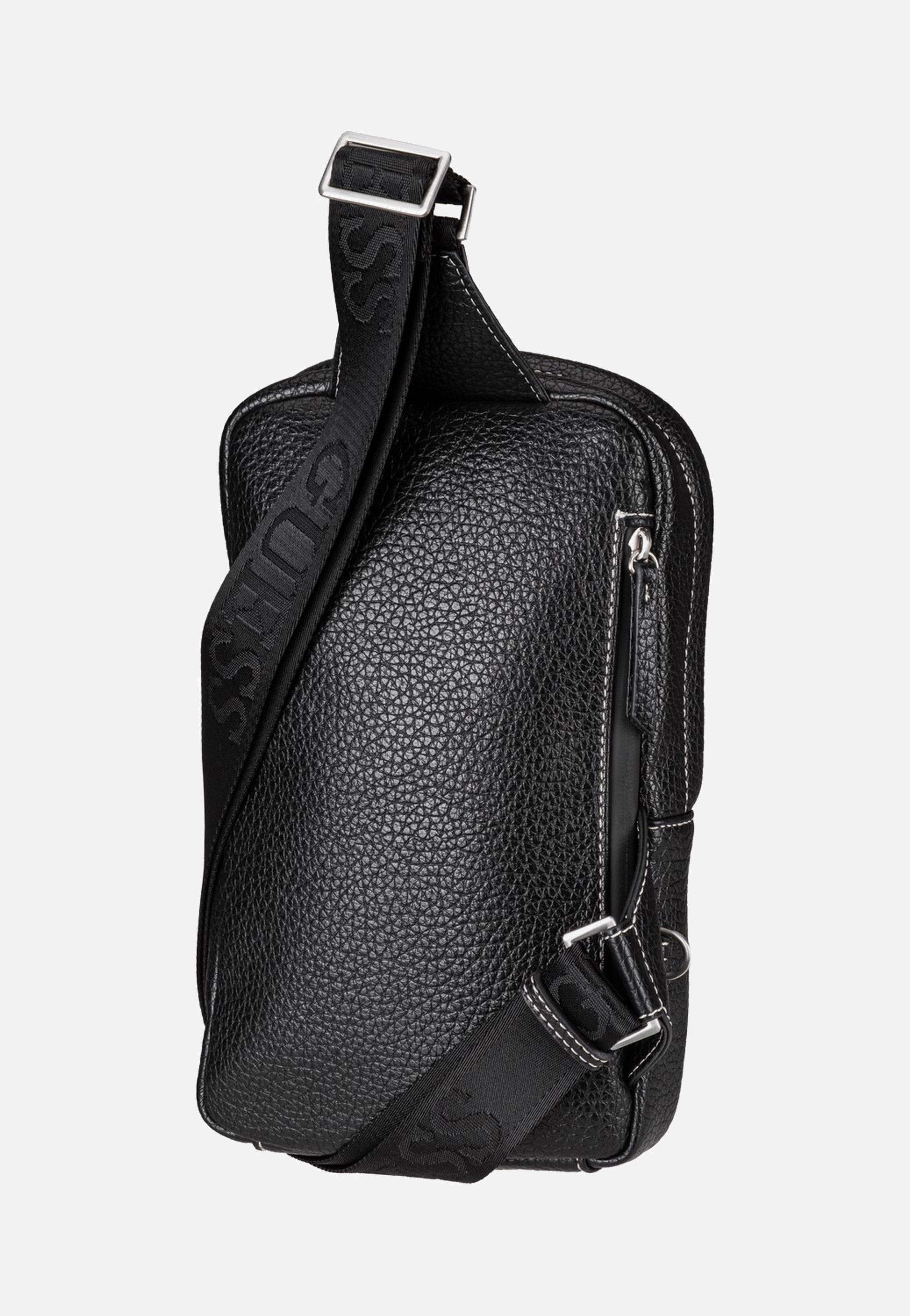 Guess Boston Crossover Black Crossbody Bag