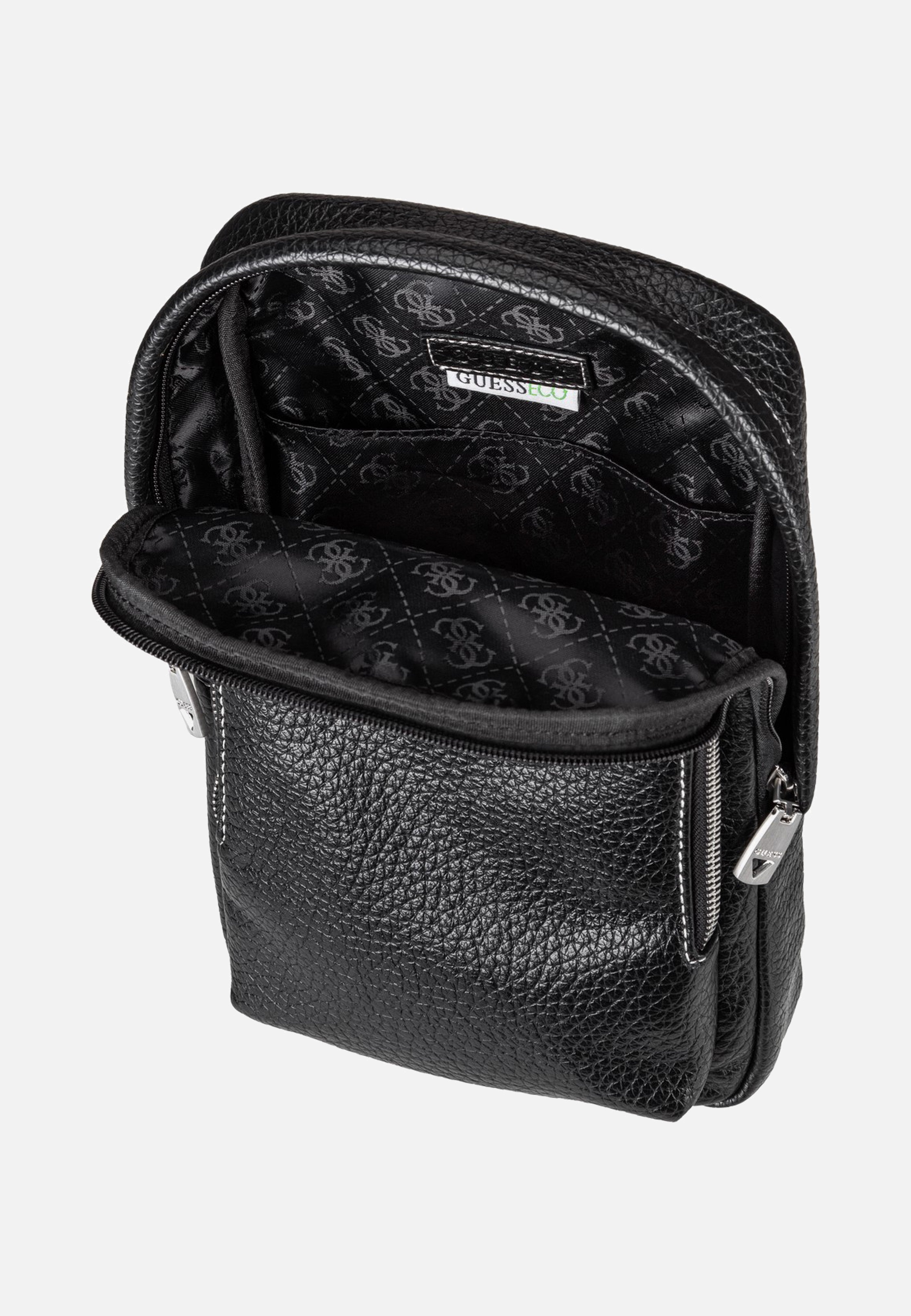 Guess Boston Crossover Black Crossbody Bag