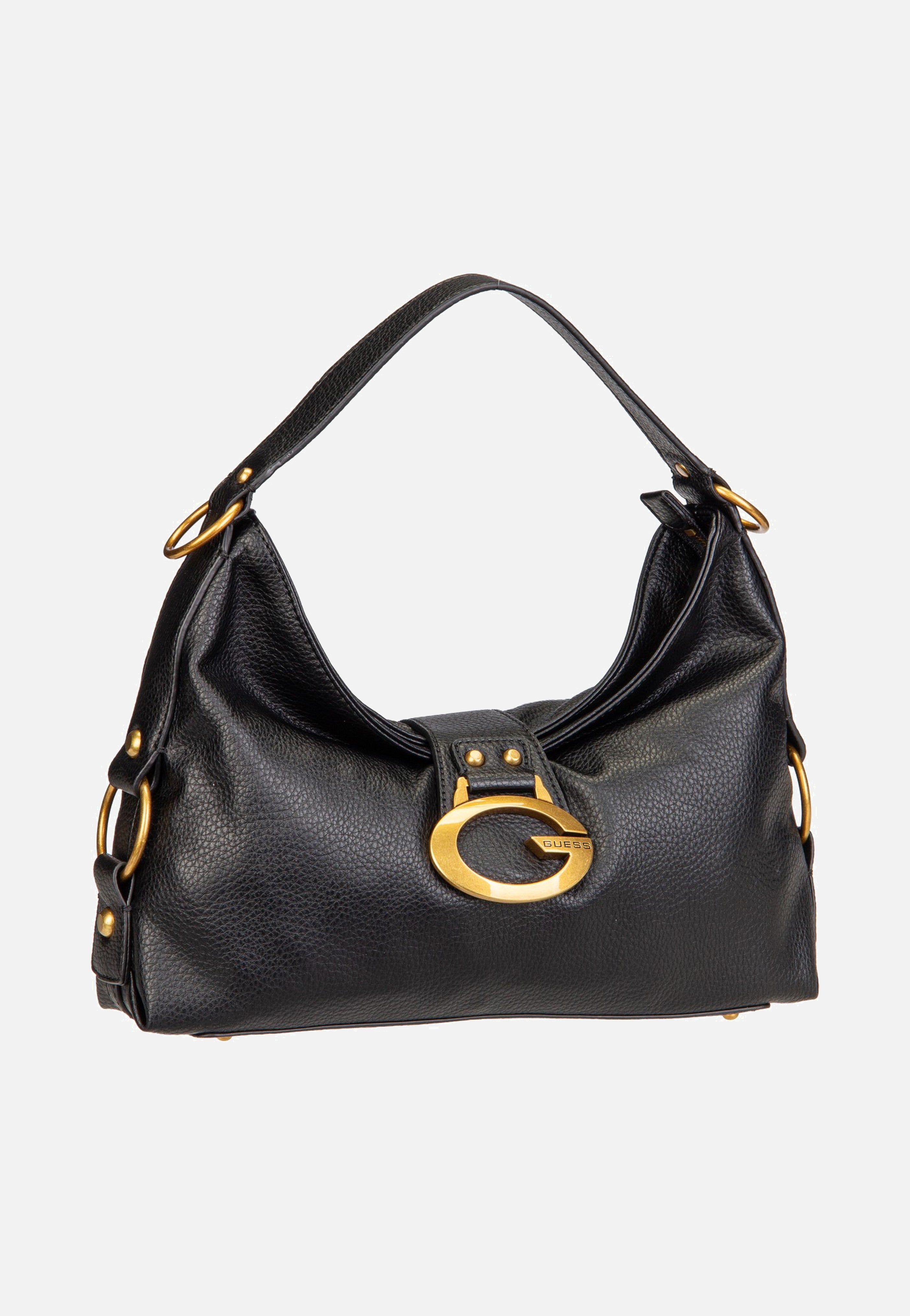 Guess Camden Shoulder Black Shoulder Bag