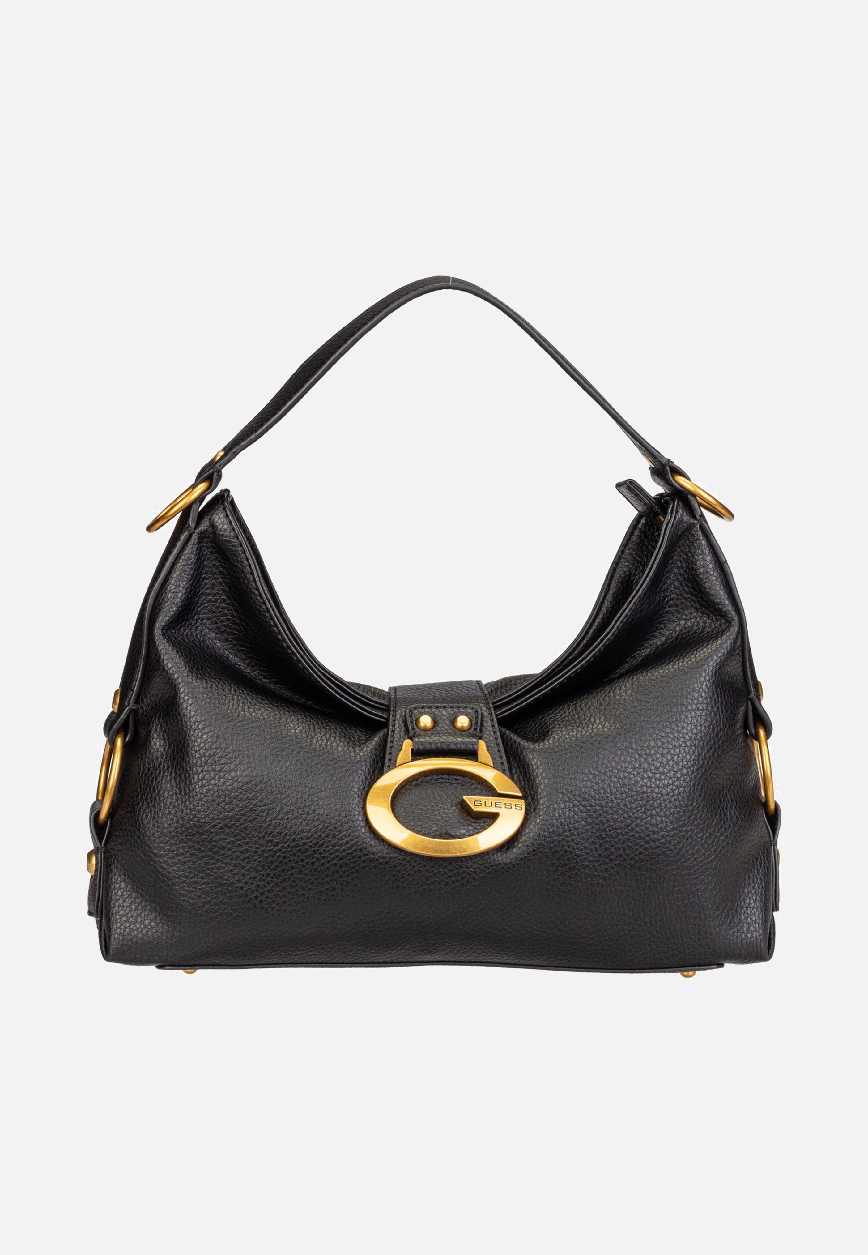 Guess Camden Shoulder Black Shoulder Bag