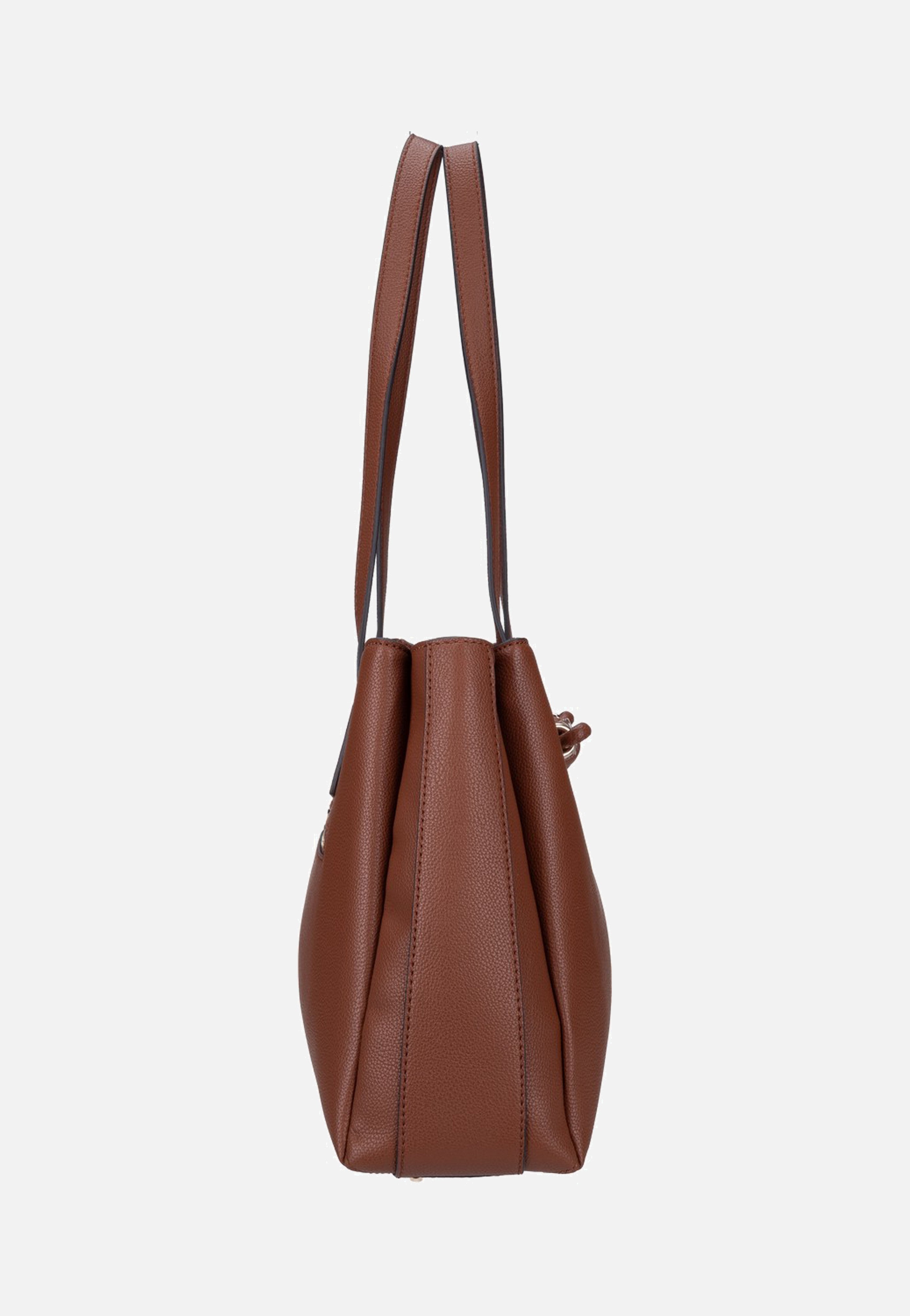 Guess Camelia 3 Comp 42230 Cognac Shoulder Bag