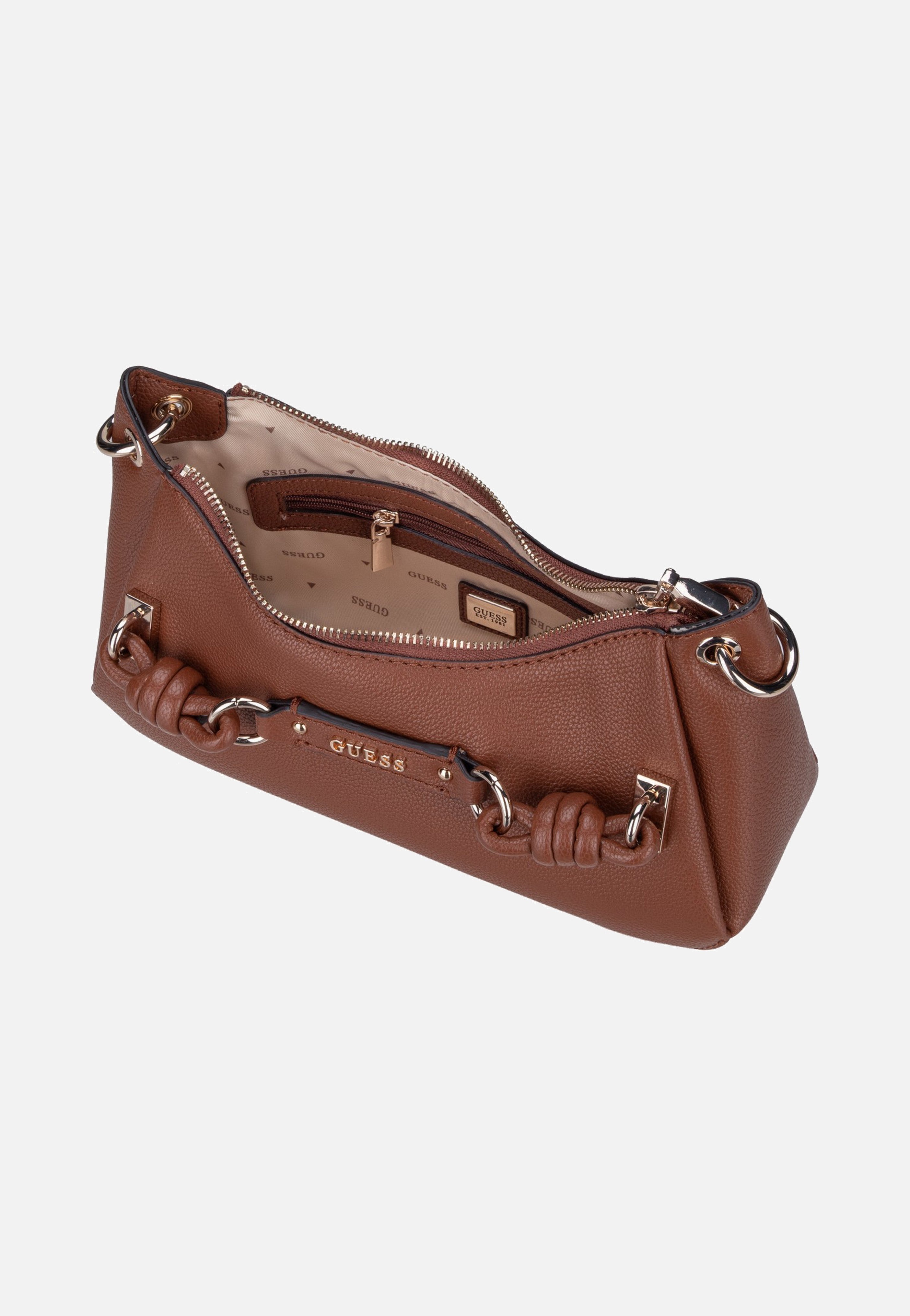 Guess Camelia 42170 Cognac Shoulder Bag