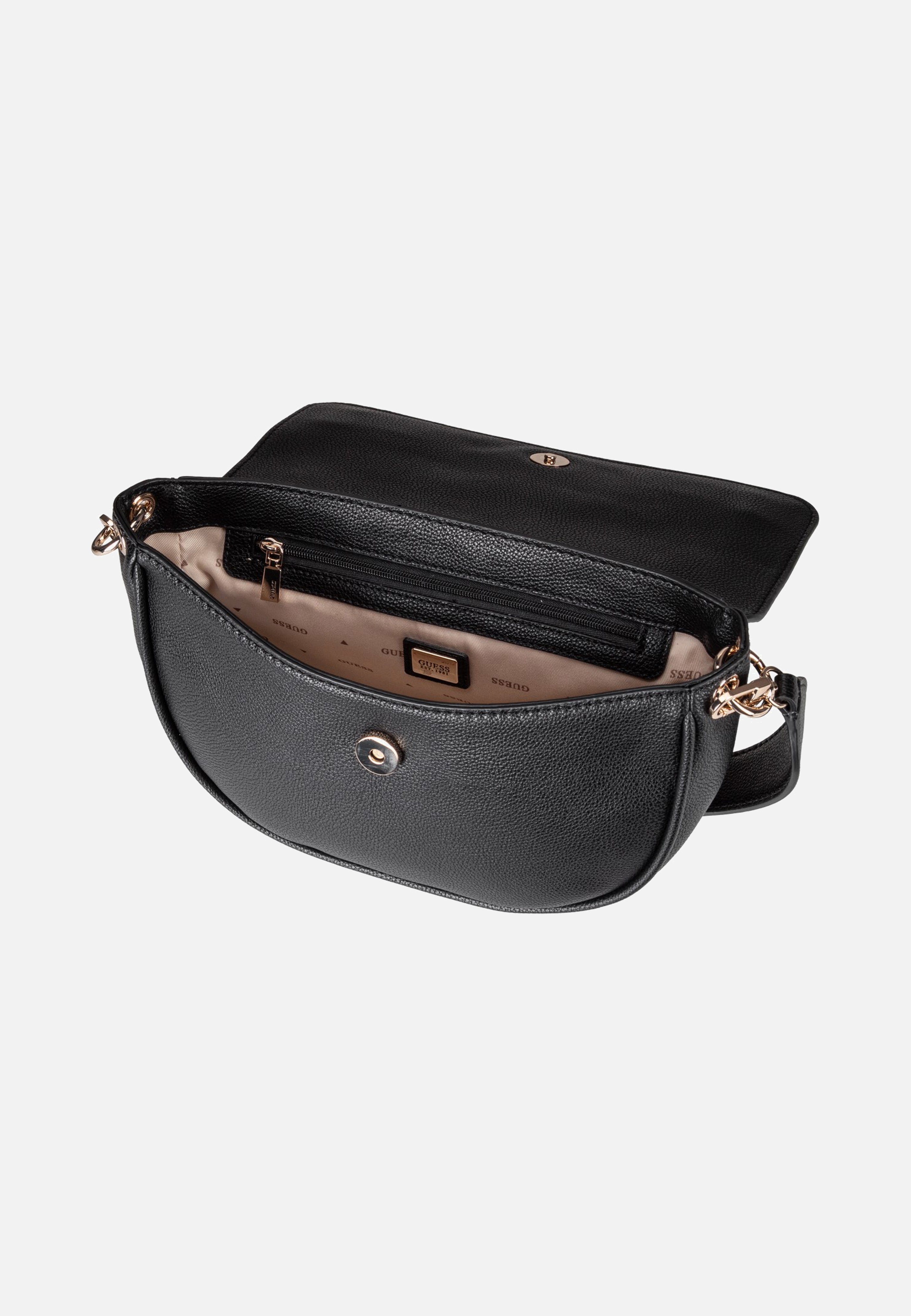 Guess Camelia Flap 42190 Black Shoulder Bag