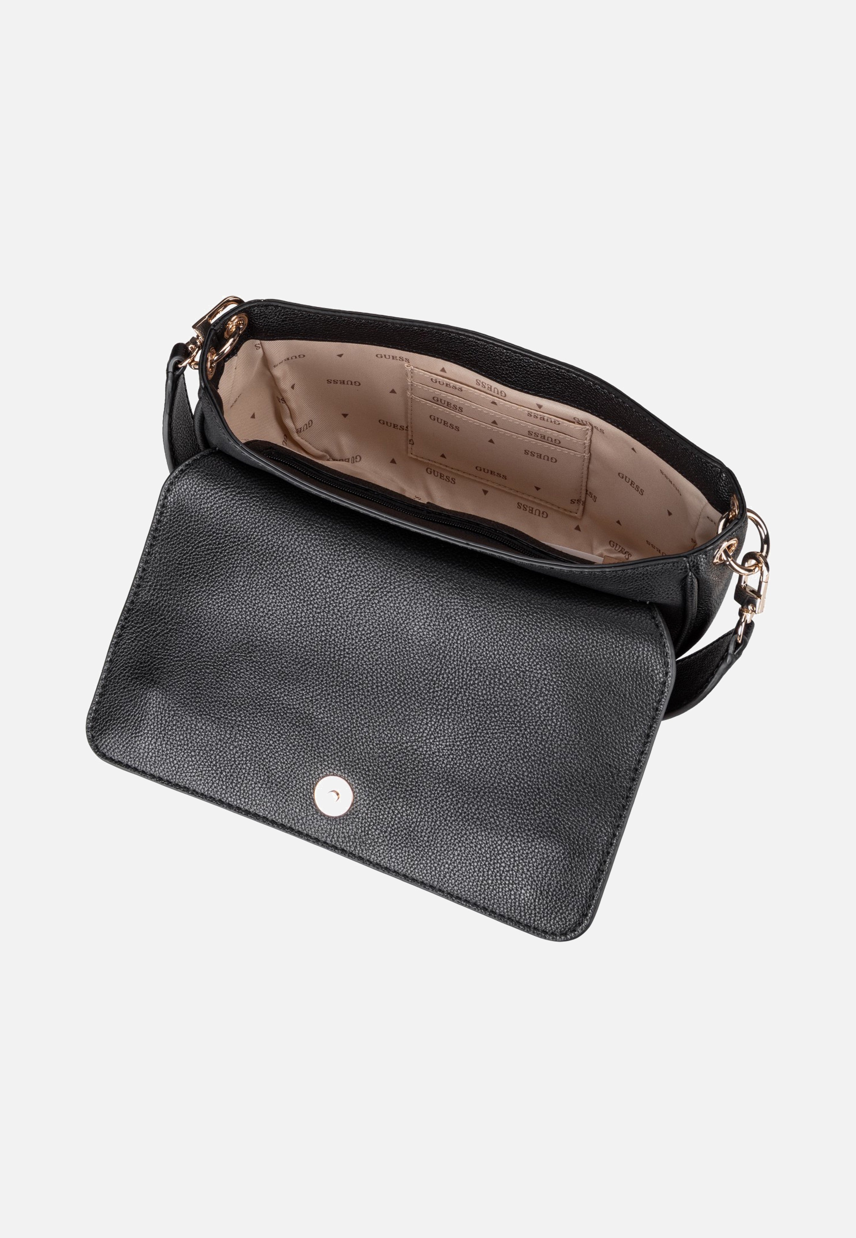 Guess Camelia Flap 42190 Black Shoulder Bag