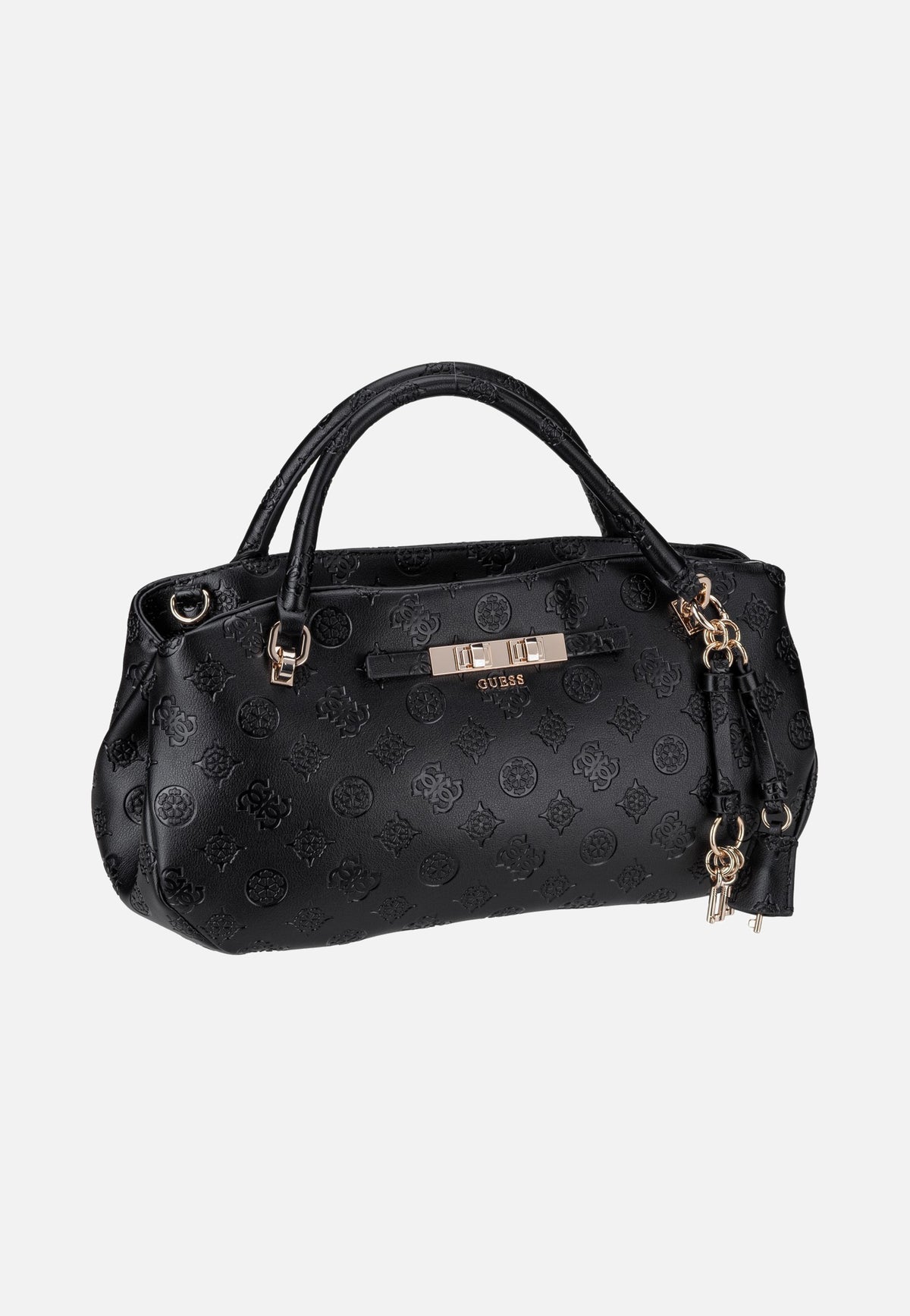 Guess Carmella 3 Comp 25050 Black Logo Bolsa con asa