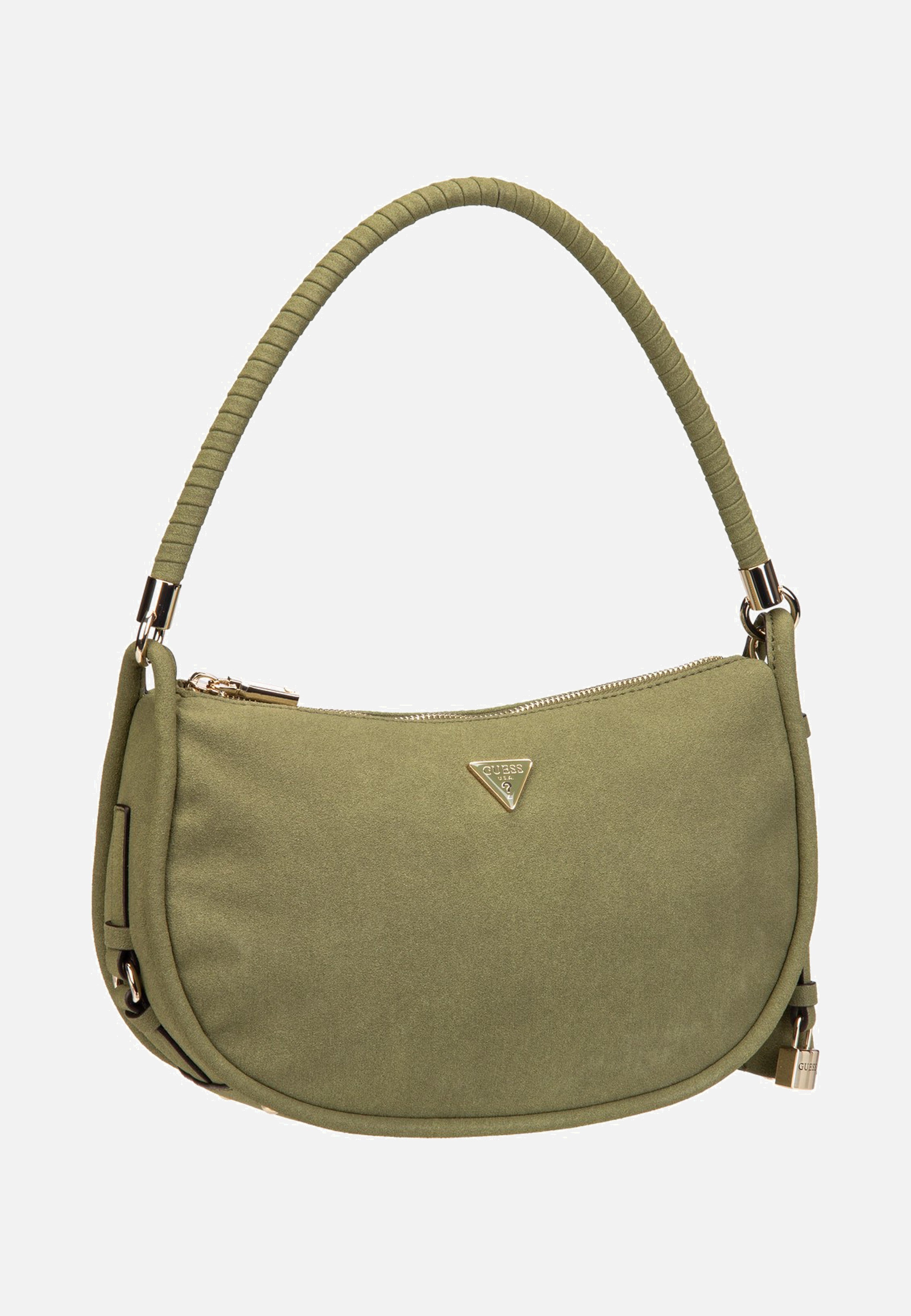 Guess Danya Hobo Shoulder Olive Shoulder Bag