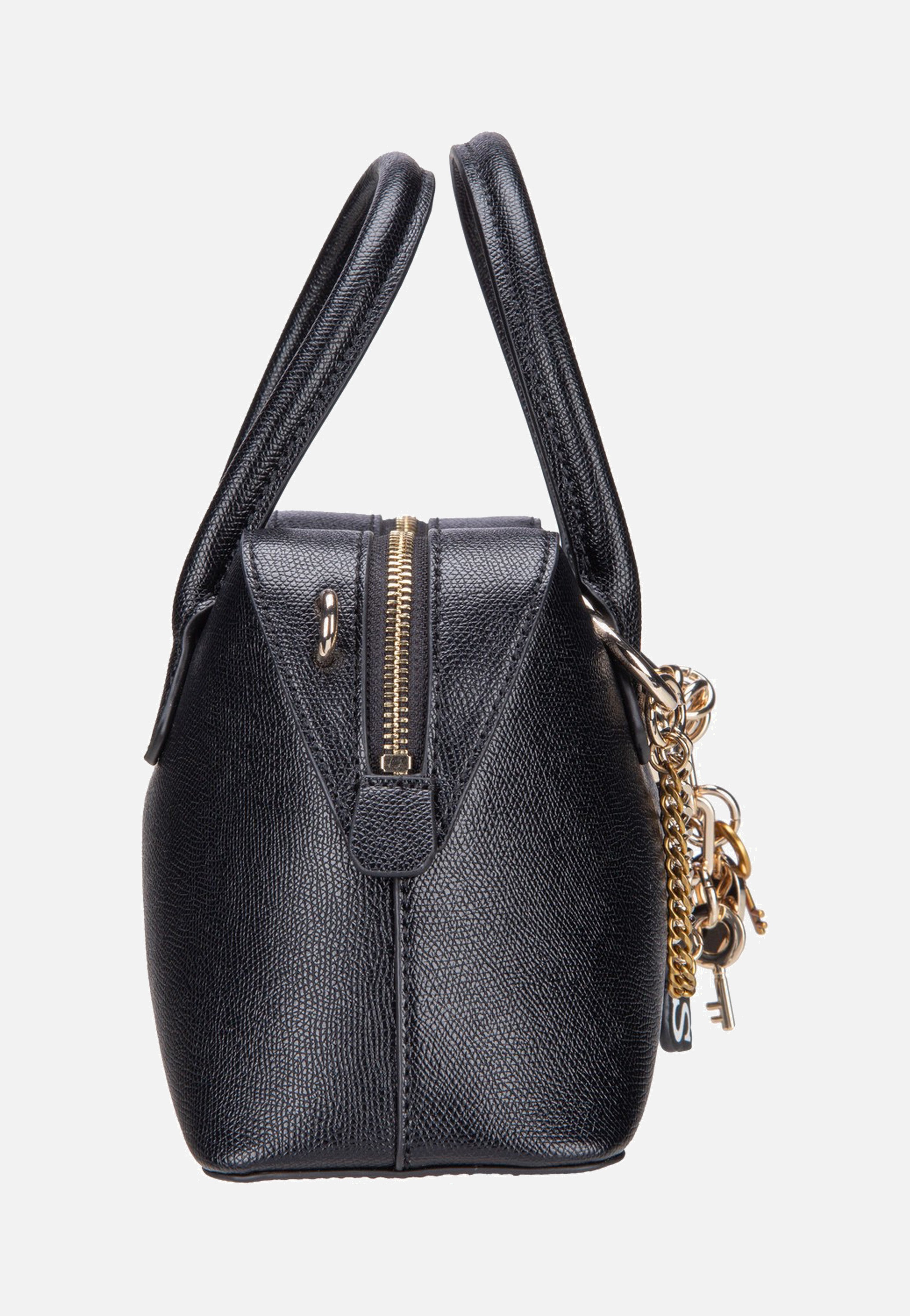 Guess - Davina Satchel Black - Satchel | Women-Image