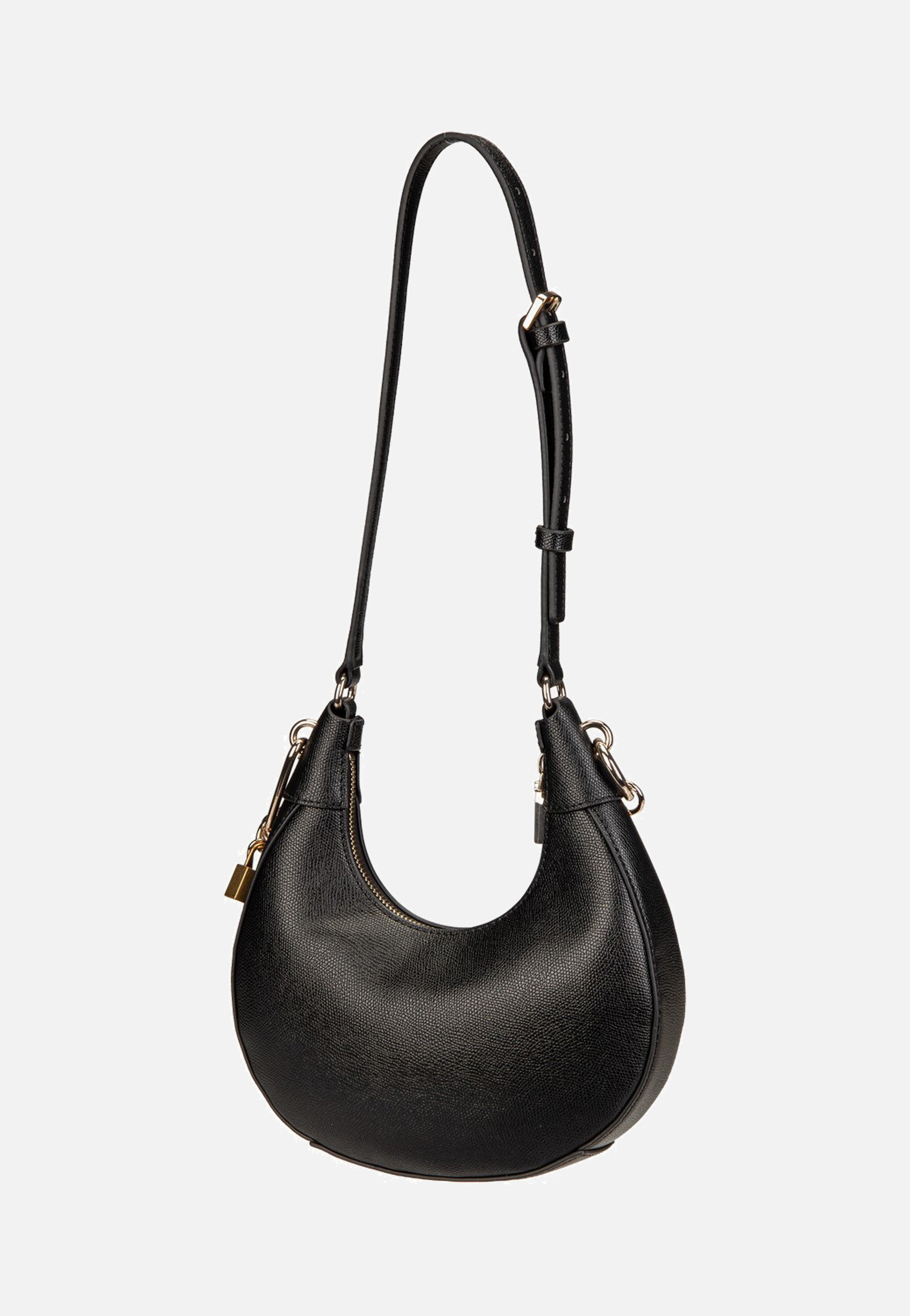 Guess Davina Shoulder Black Shoulder Bag