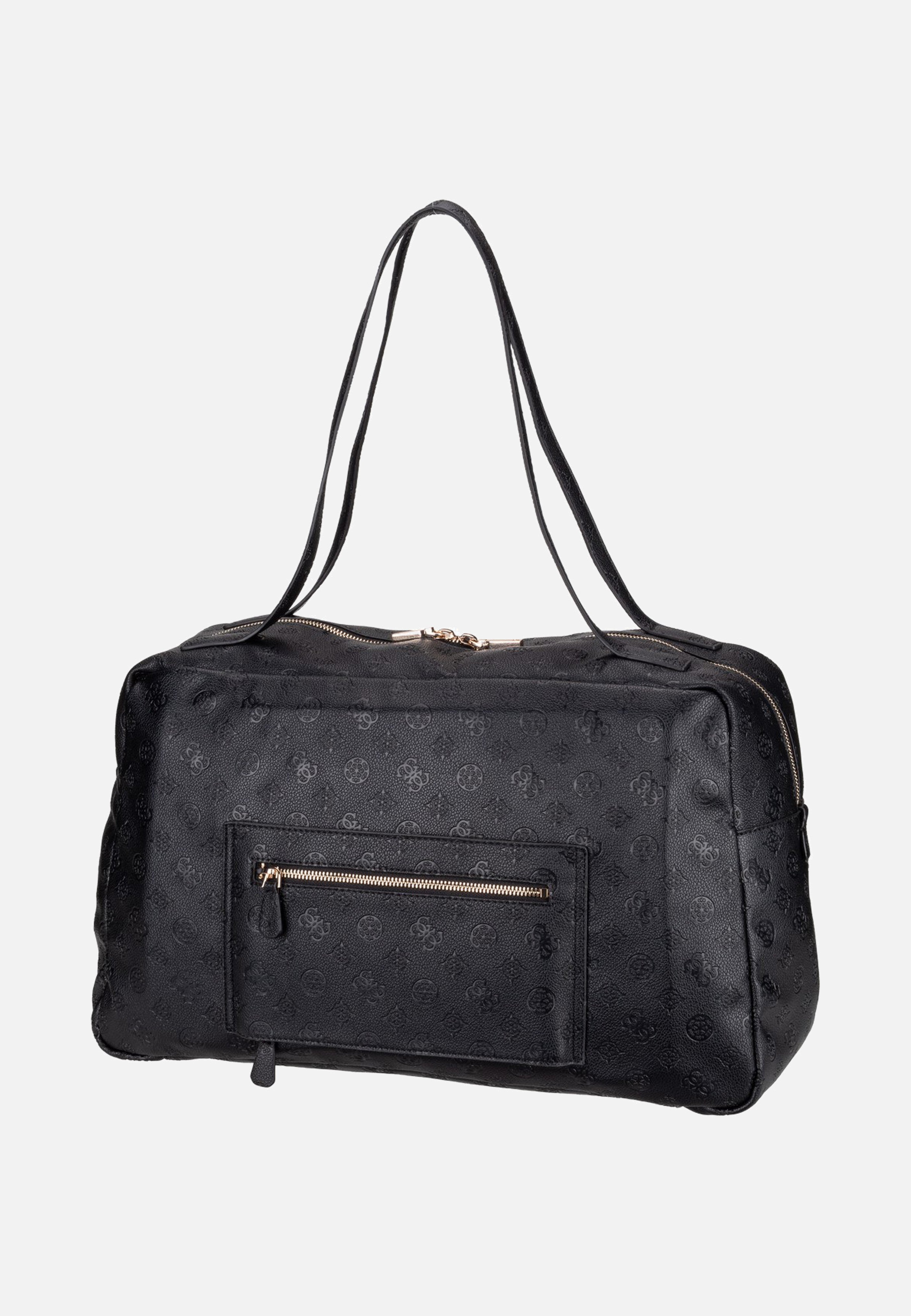 Guess Devon 45024 Black Logo Satchel
