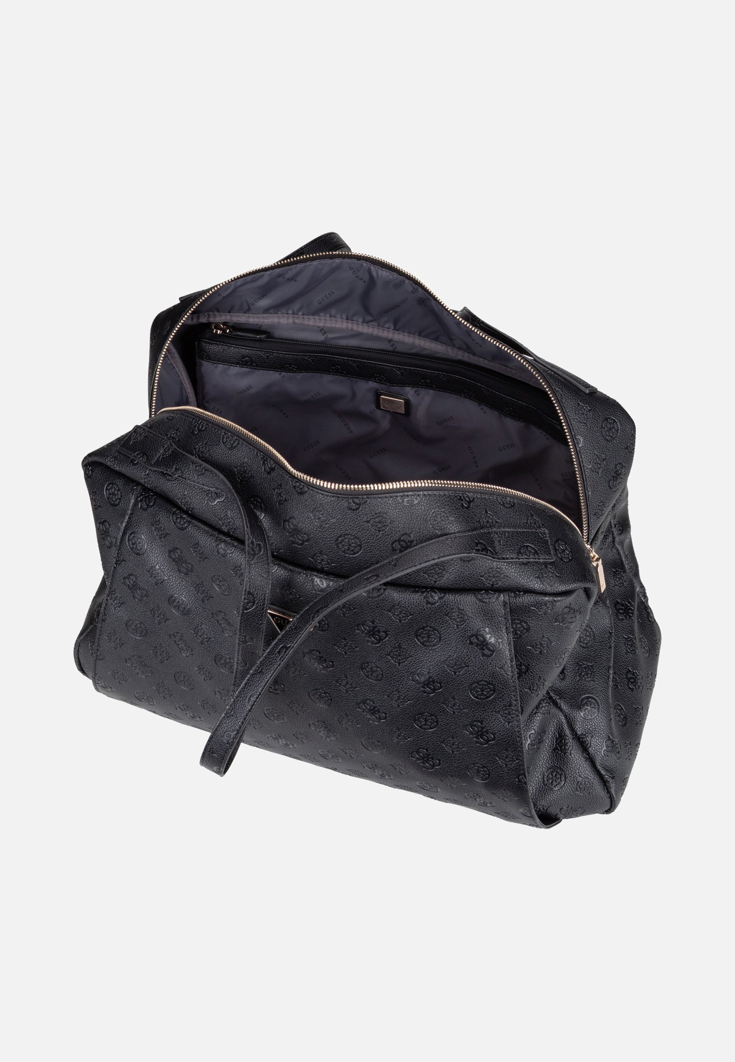 Guess Devon 45024 Black Logo Satchel