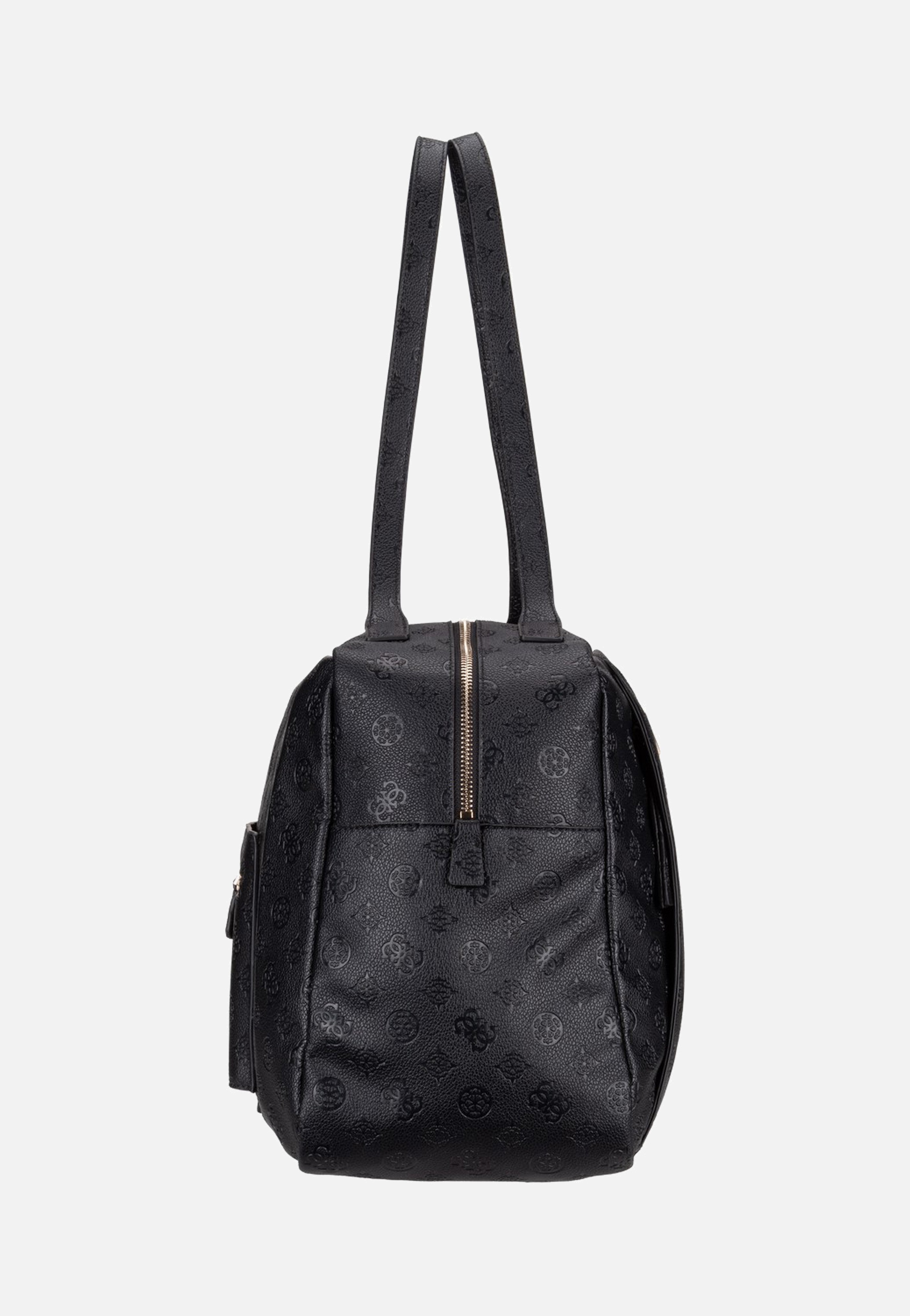 Guess Devon 45024 Black Logo Satchel