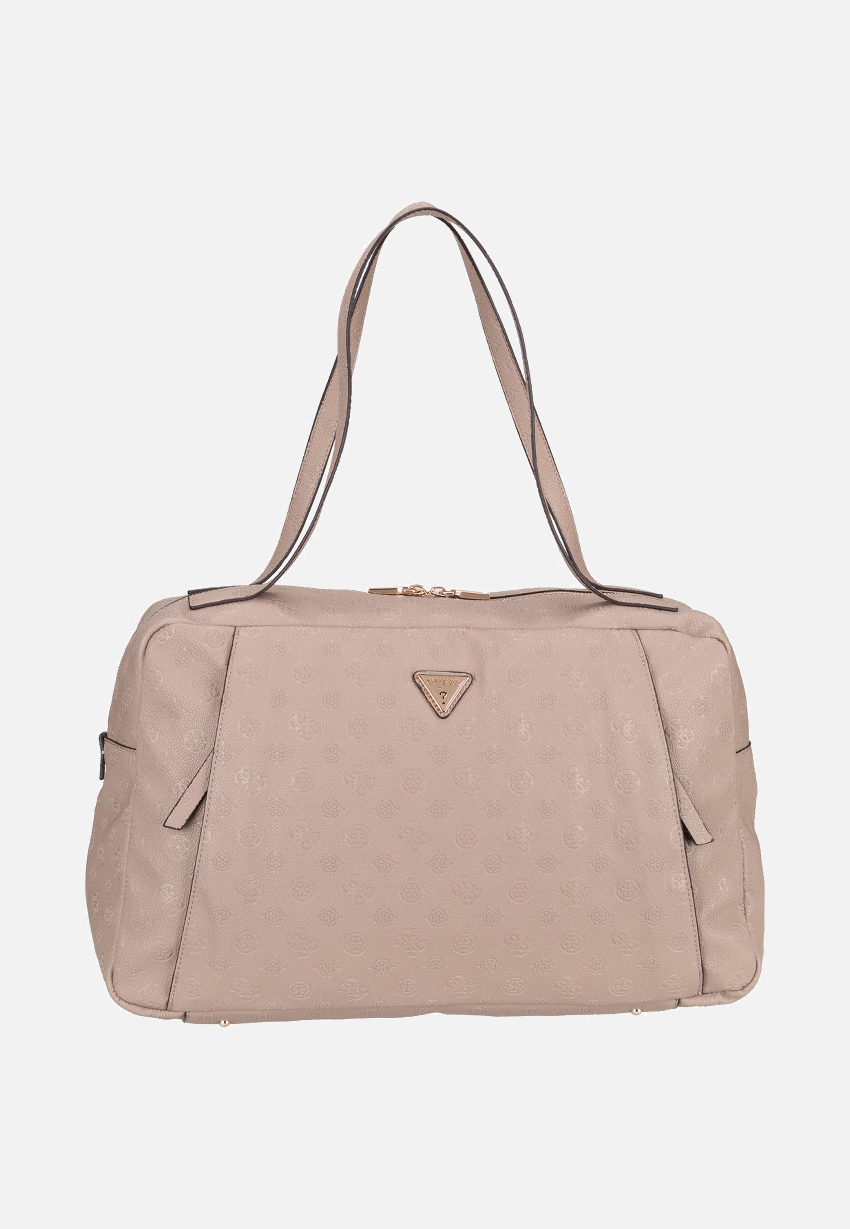 Guess Devon 45024 Taupe Logo Satchel