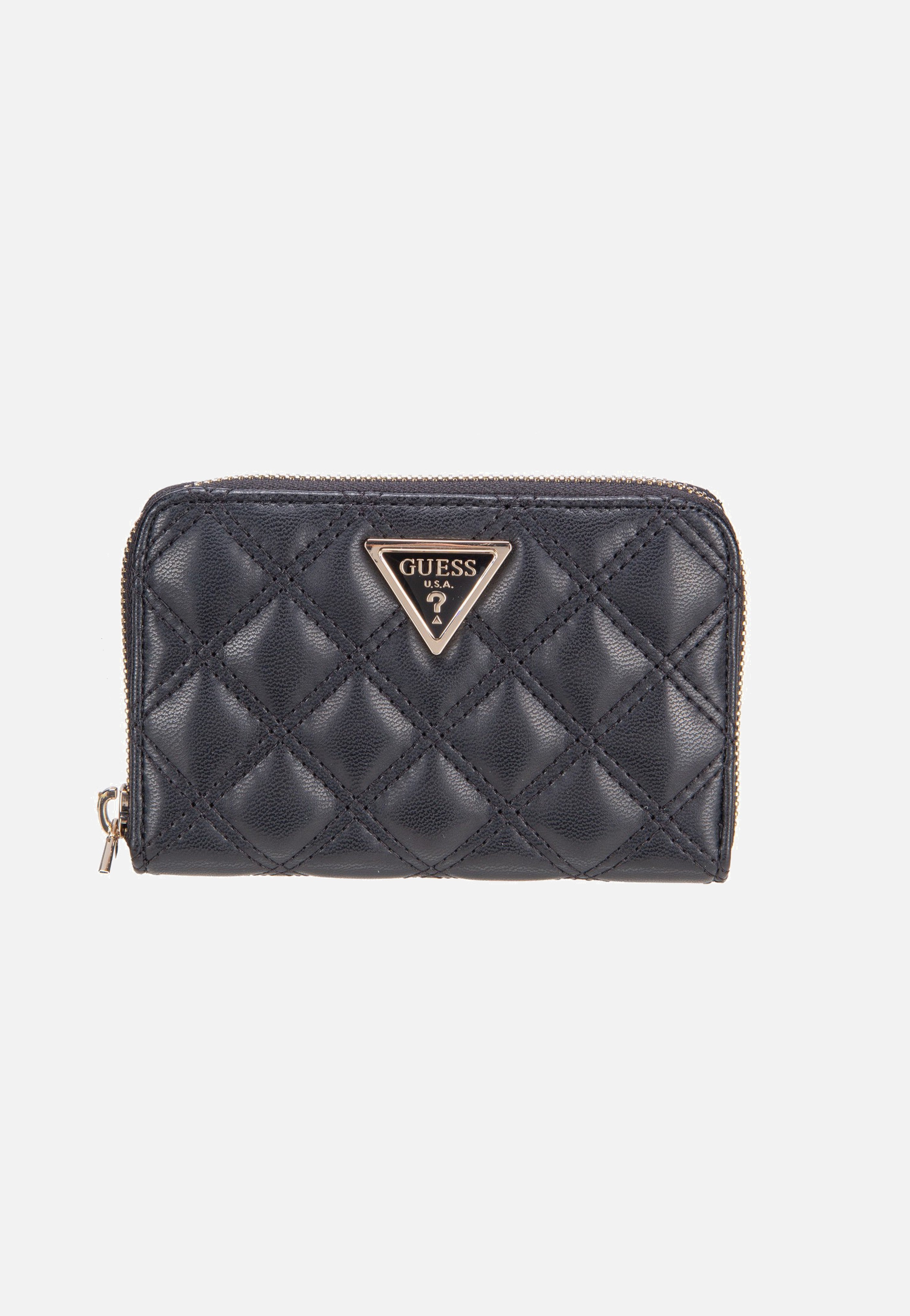 Guess - Giully II Slg Med Zip Around Black - Wallet | Women-Image