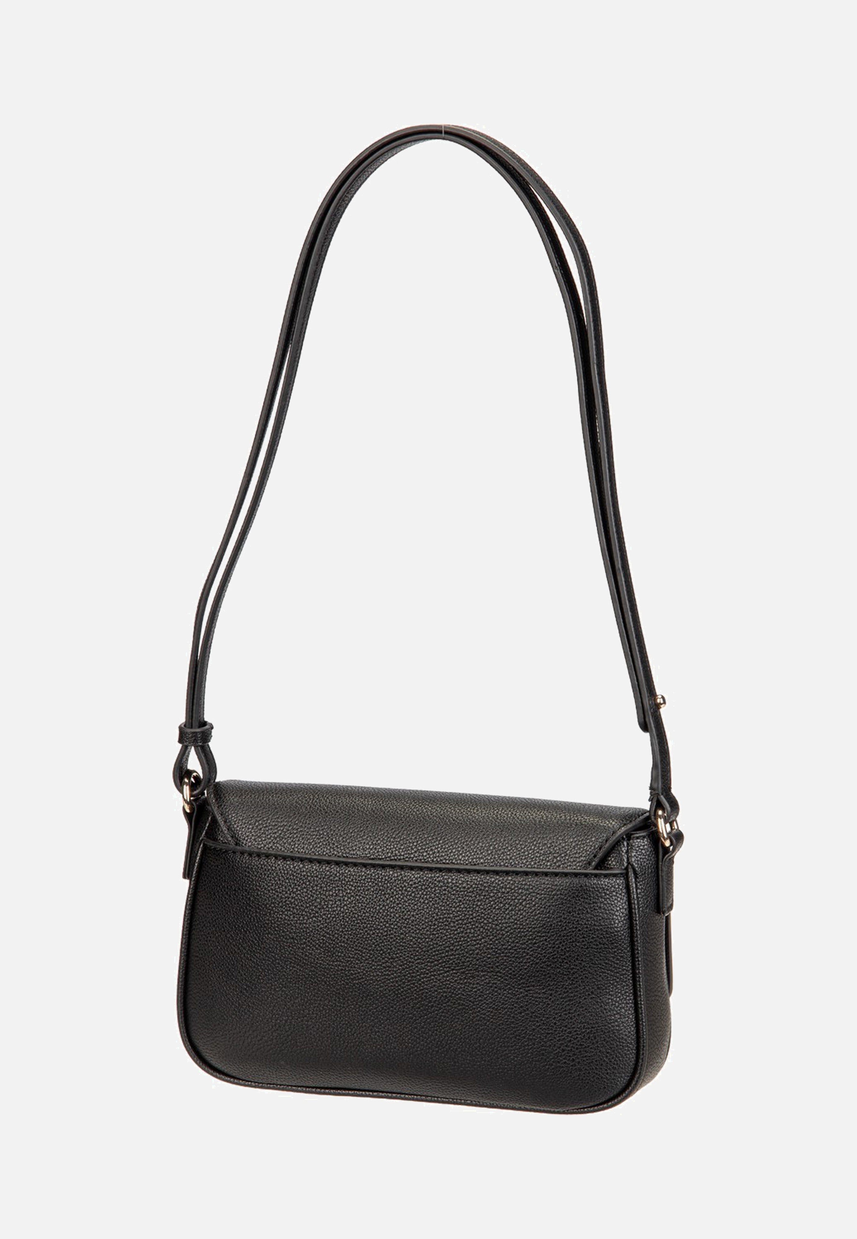 Guess Isola Convertible Xbody Flap Black Crossbody Bag