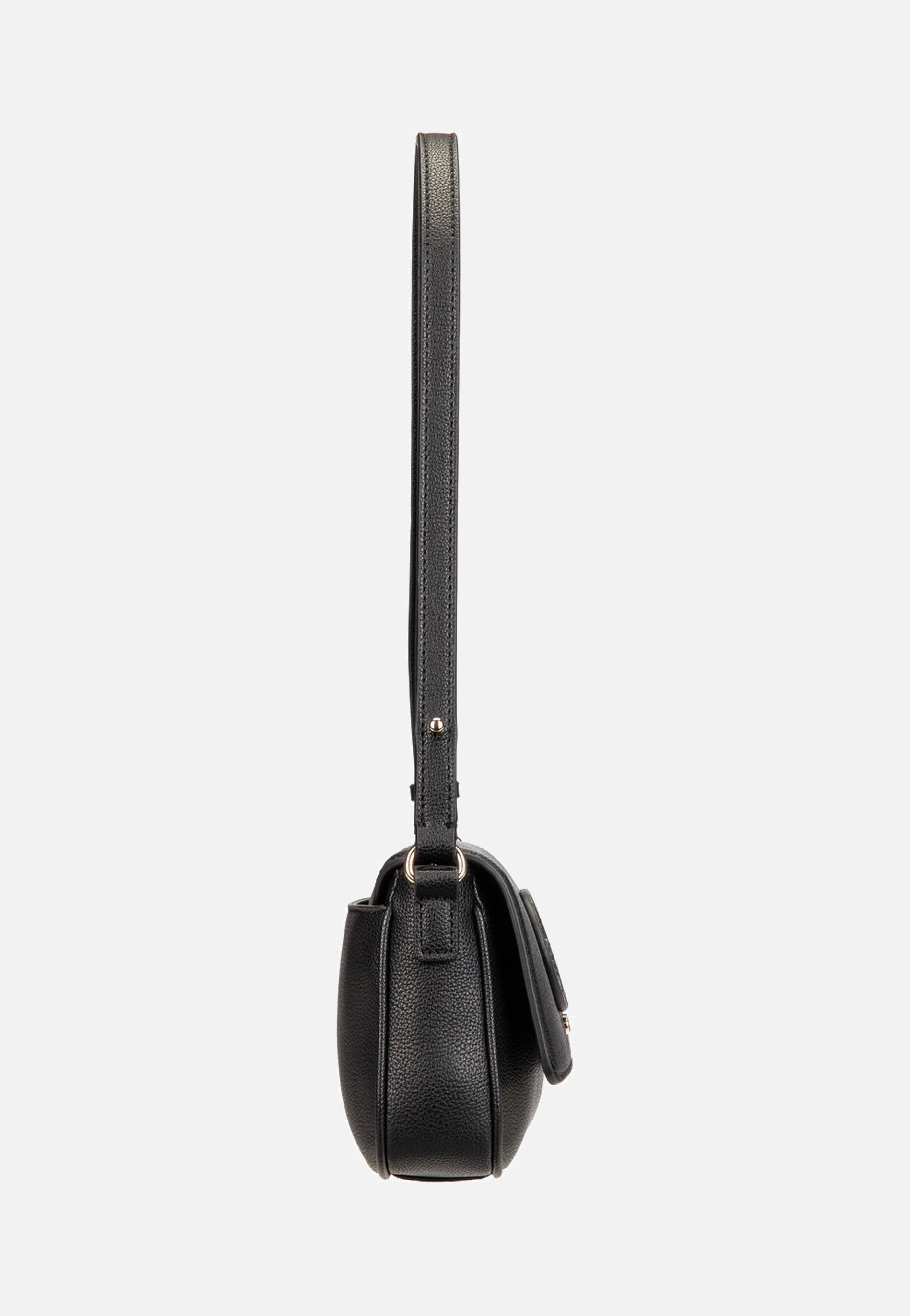 Guess Isola Convertible Xbody Flap Black Crossbody Bag