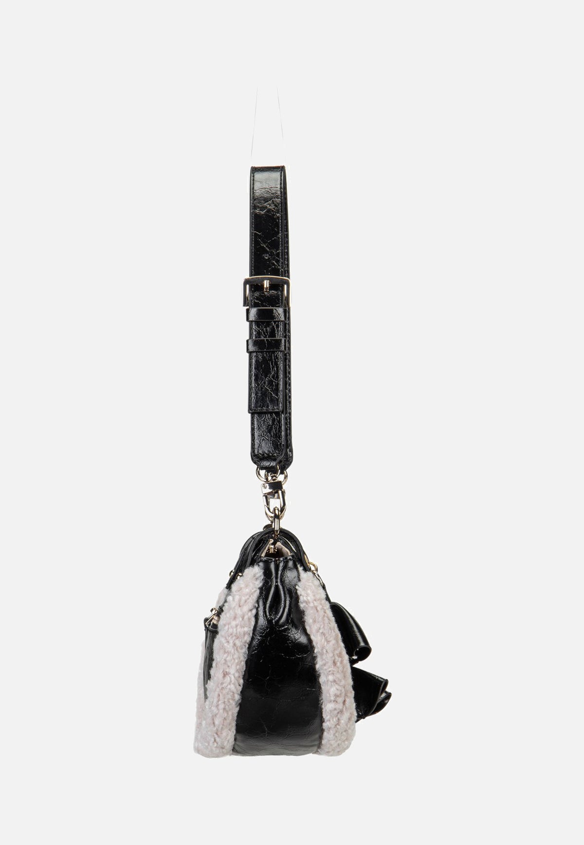 Guess Katie Convertible Shiny 53180 Black Borsa da sera