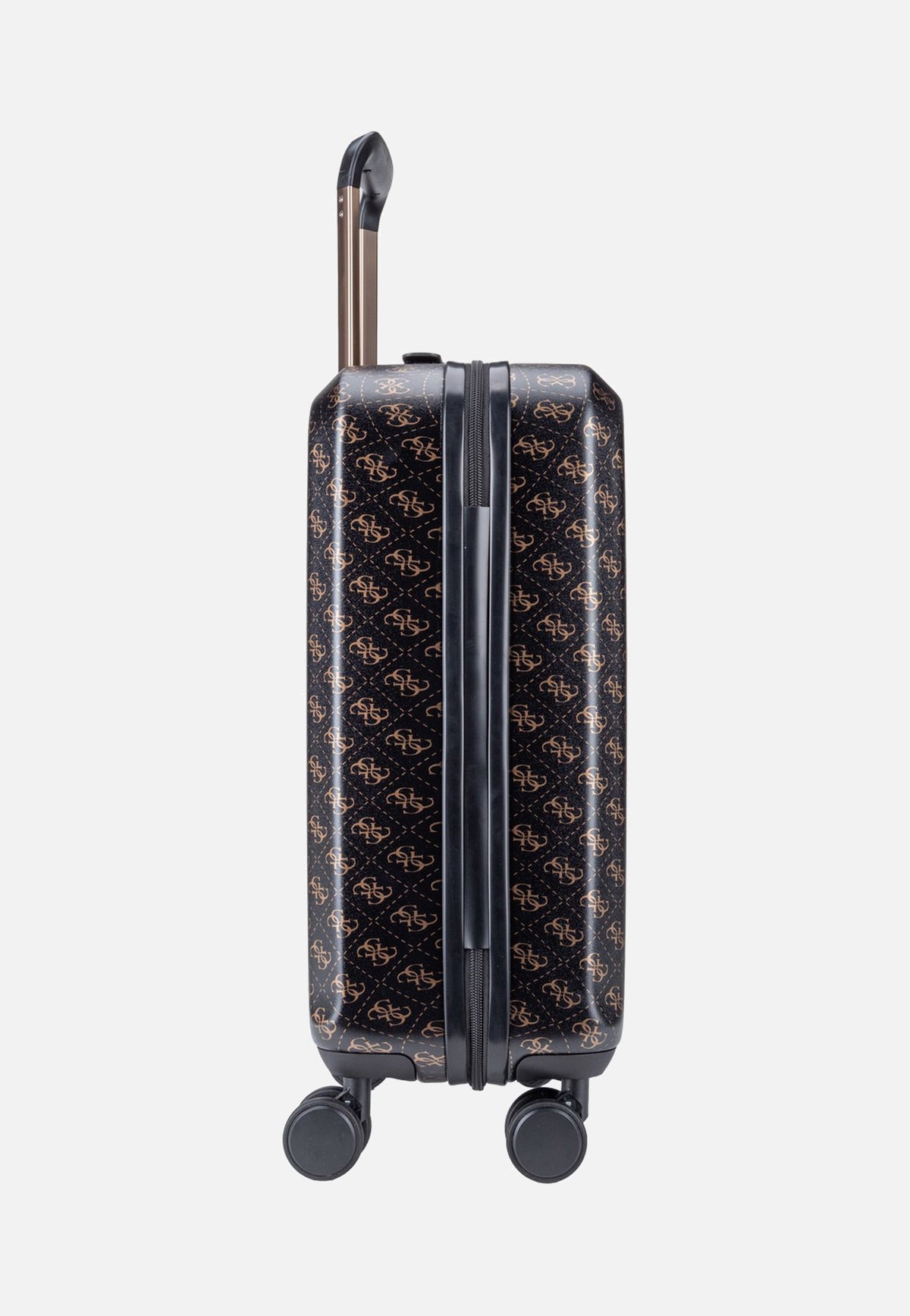 Guess Latona 18 In 8-Wheeler 11983 Brown Logo Maleta