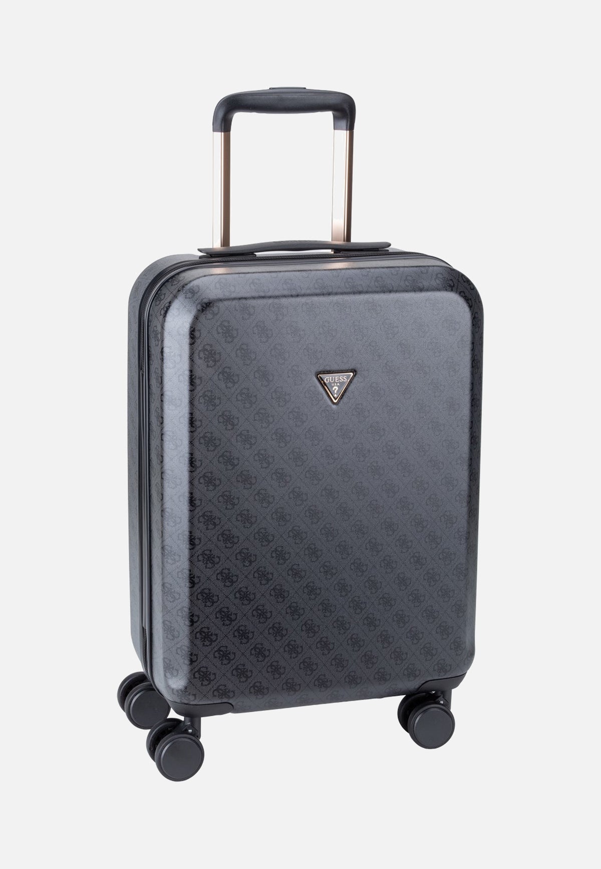 Guess Latona 18 In 8-Wheeler 11983 Coal Logo Valise