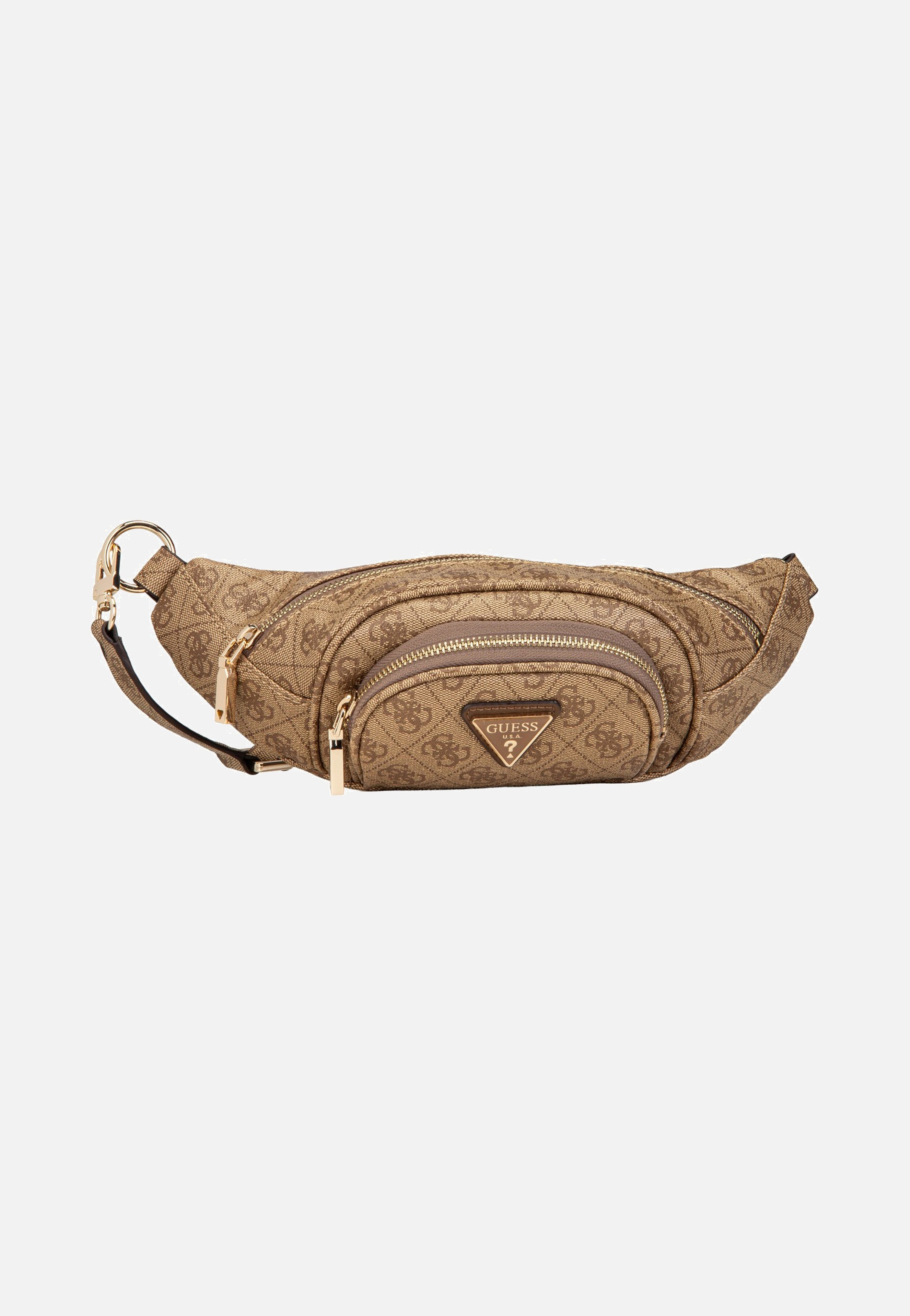 Guess - Latona Belt Bag Latte Logo - Sling Bag | Women-Image