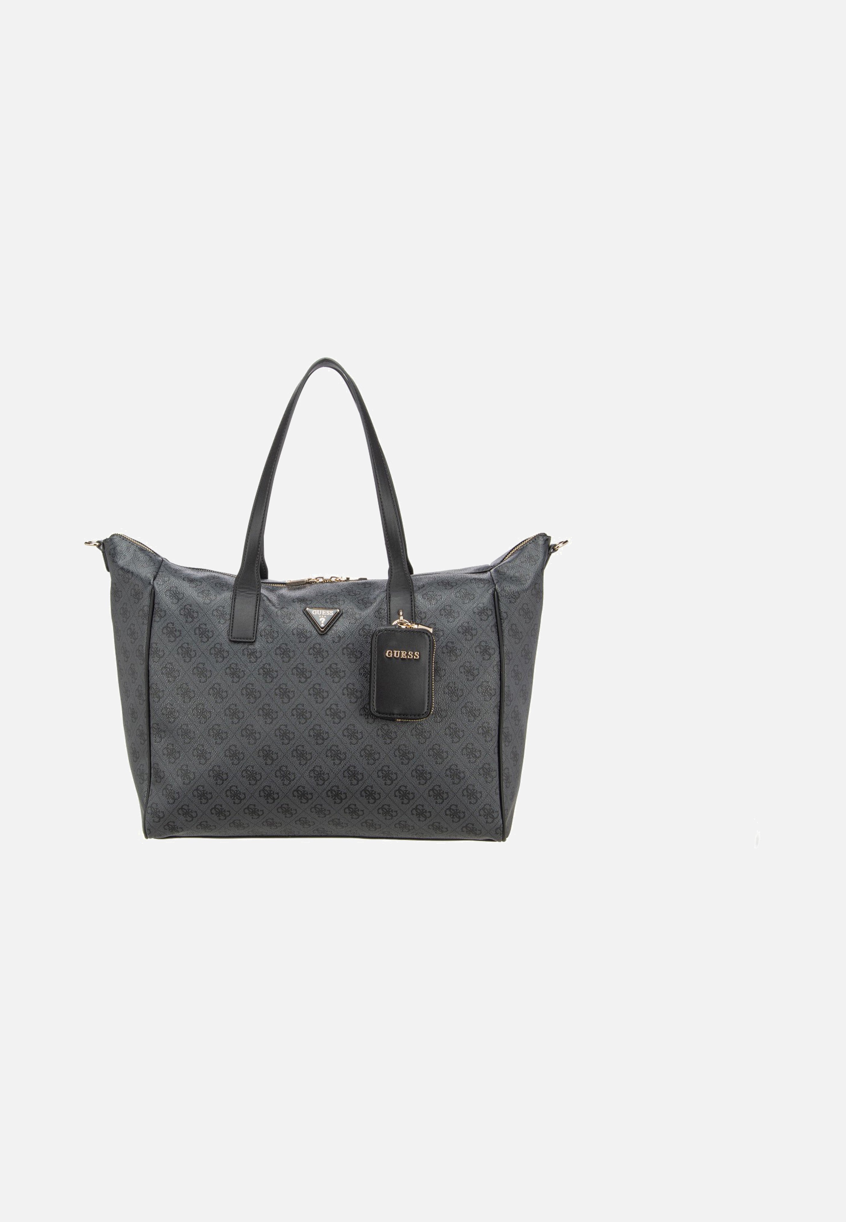 Guess Latona Carryon Large Tote Coal Logo Shopper
