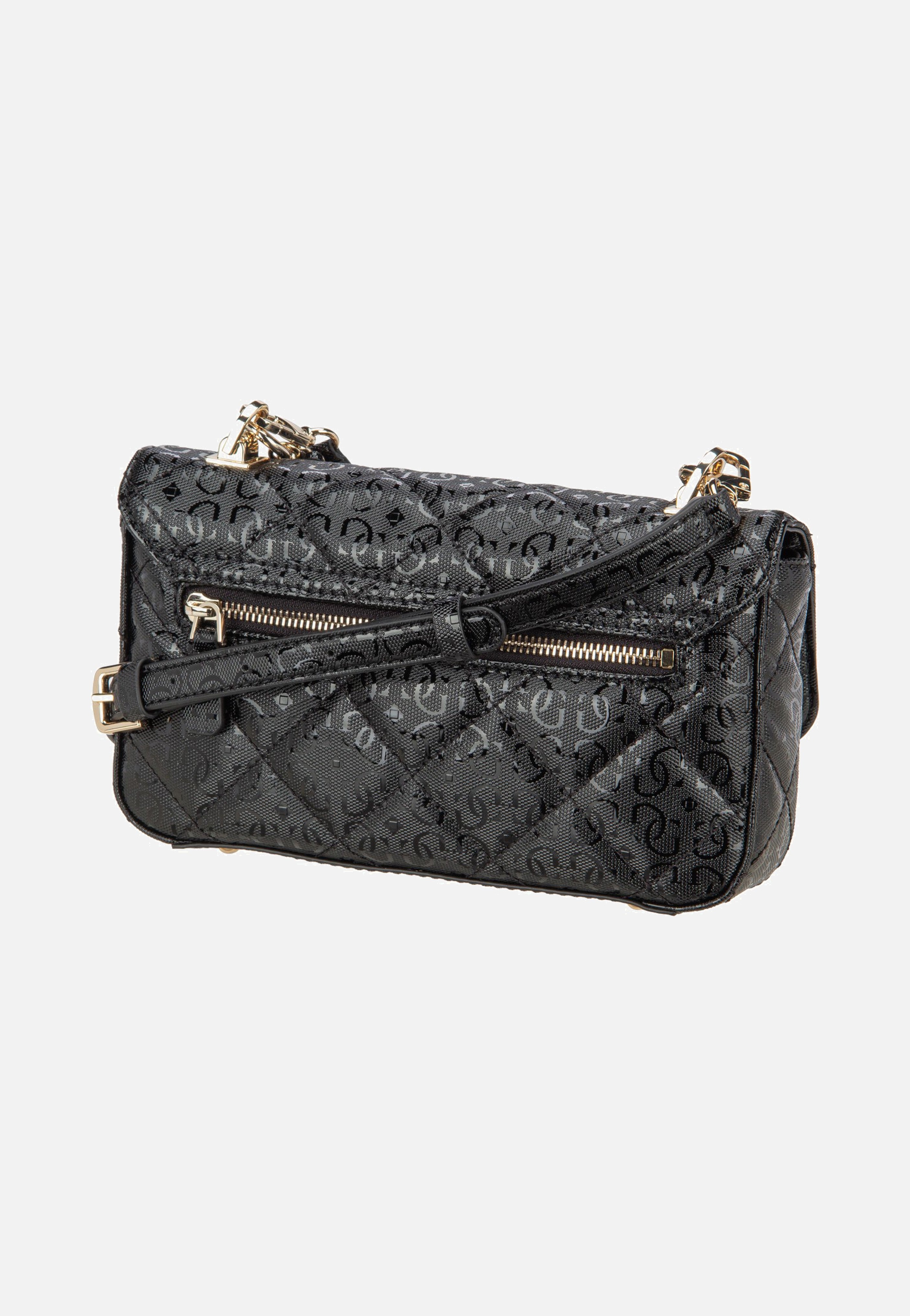 Guess Libby Flap 12200 Black Evening Bag