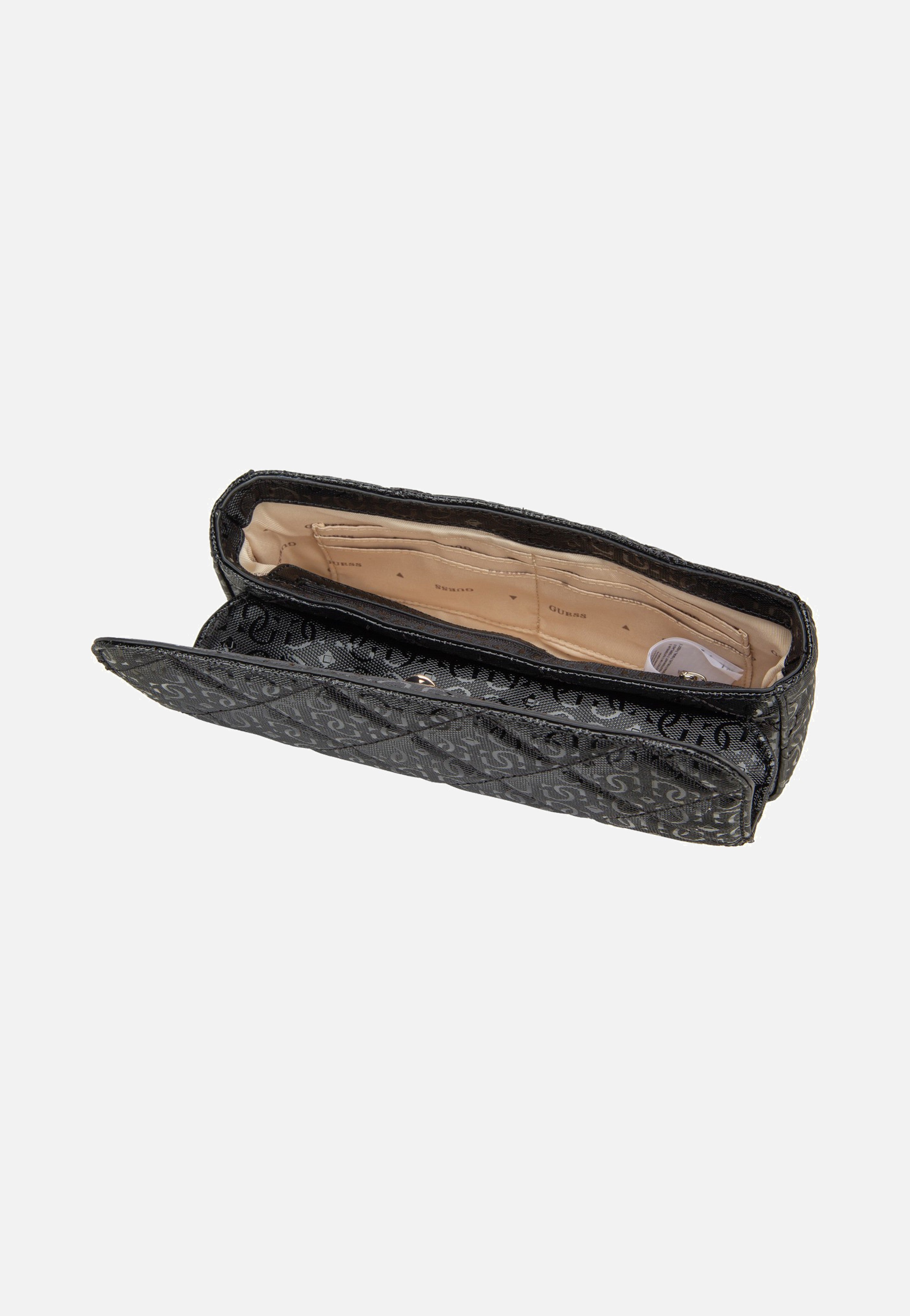 Guess Libby Flap 12200 Black Evening Bag