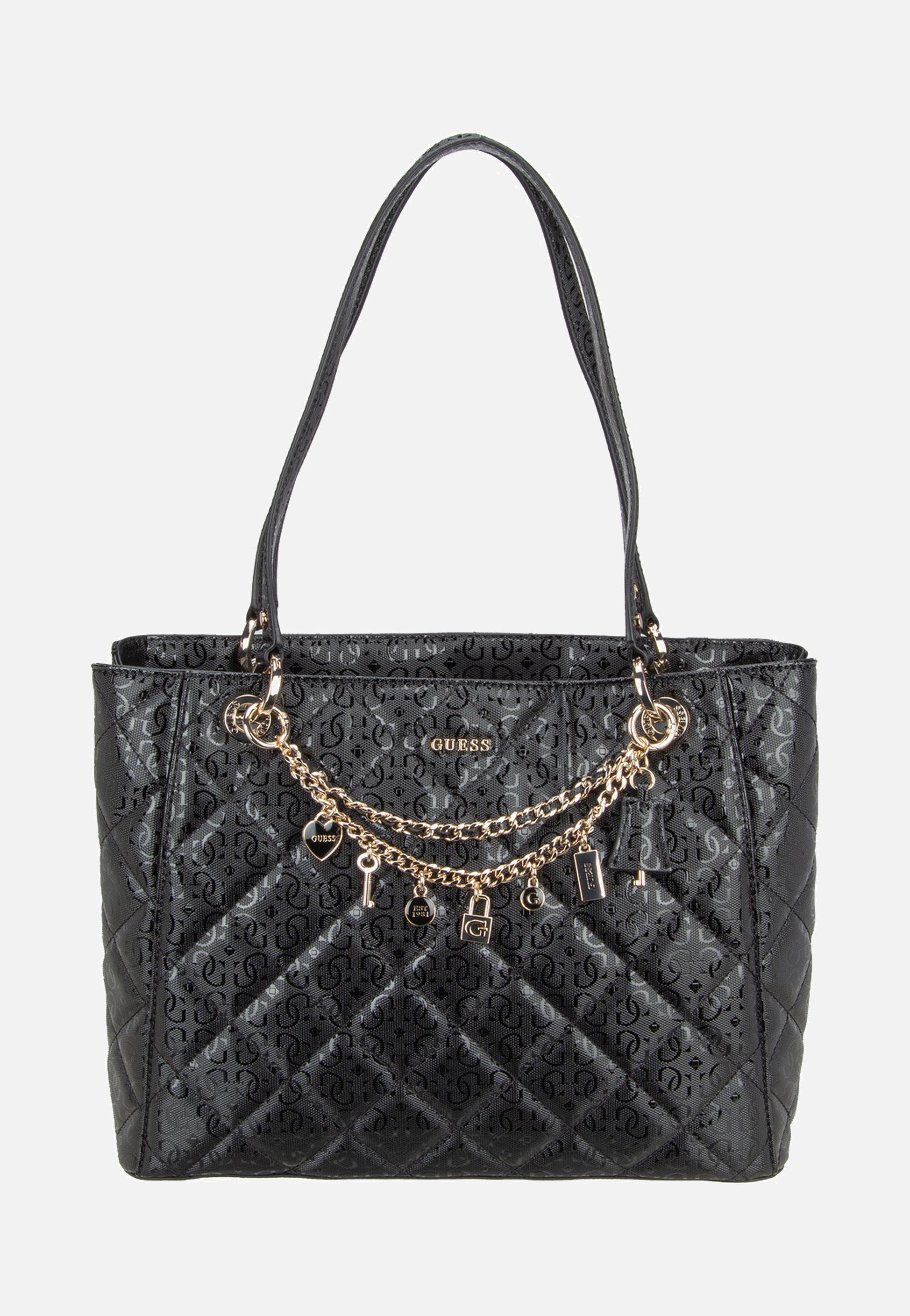 Guess Libby Noel Tote 12250 Black Tote Bag